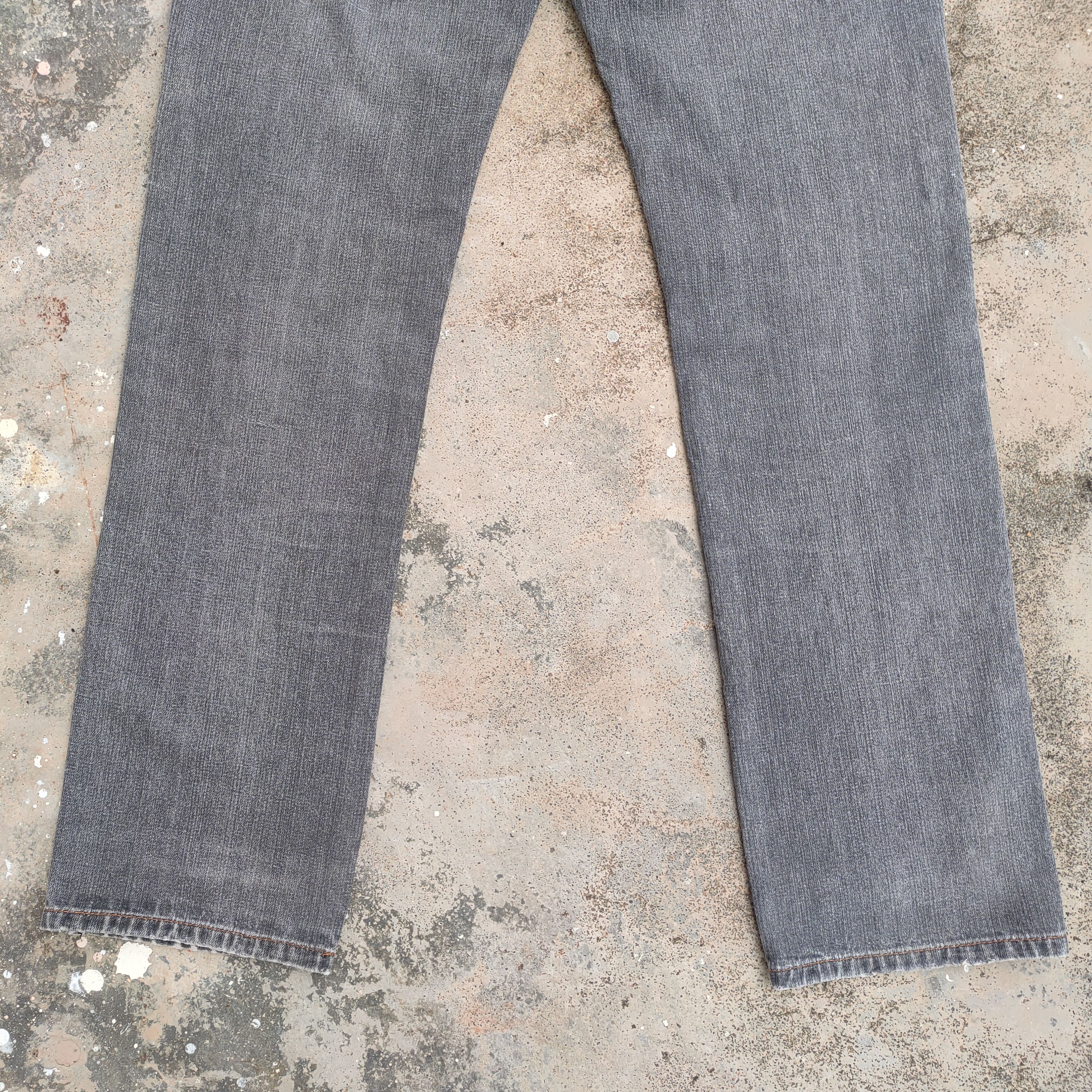 Japanese Brand × Jean VINTAGE JAPANESE FADED BLACK JEANS DENIM PANTS Size US 33 - 10 Thumbnail