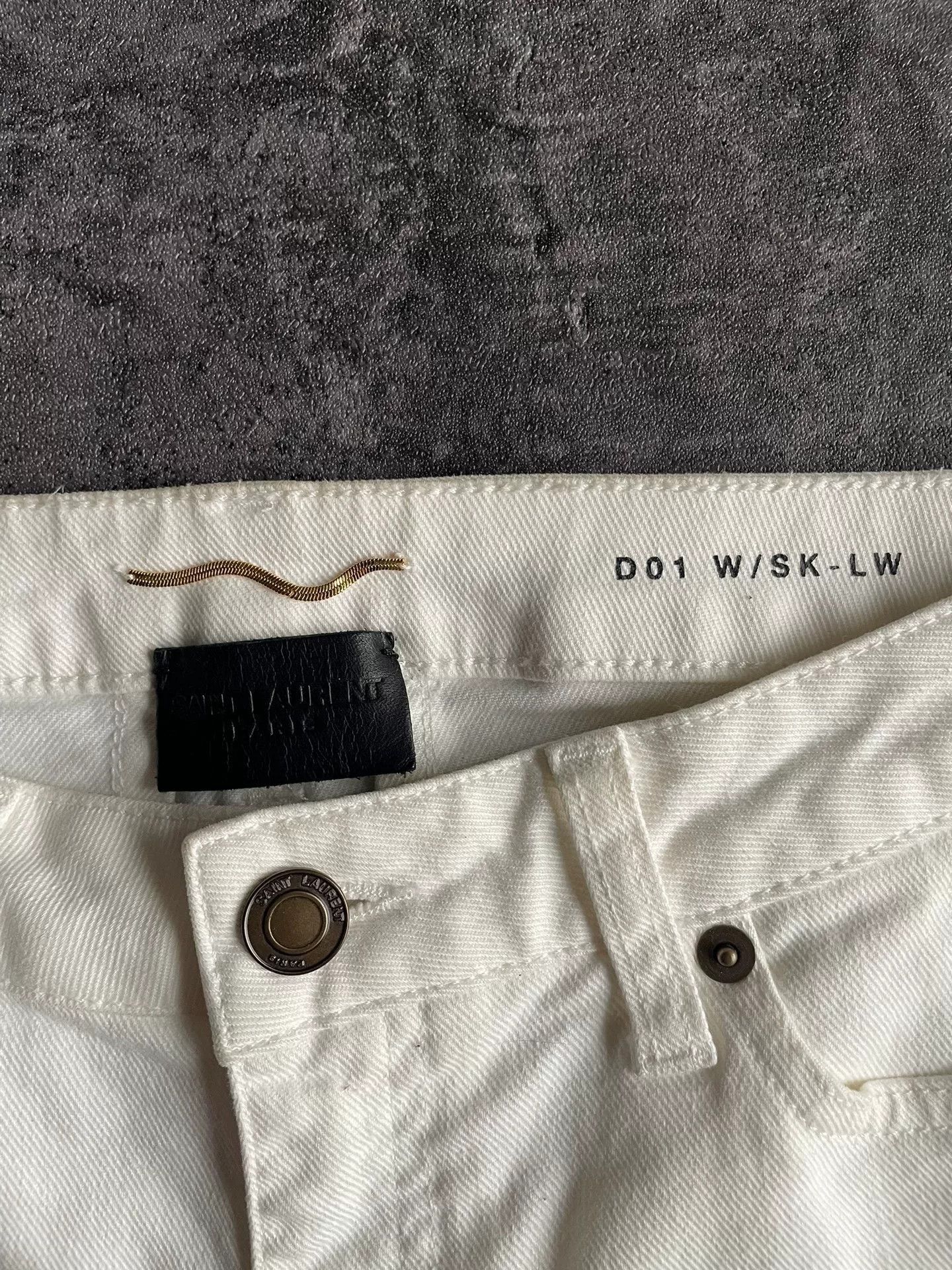 Other saint laurent white basic skinny pants. Size US 26 / EU 42 - 3 Thumbnail