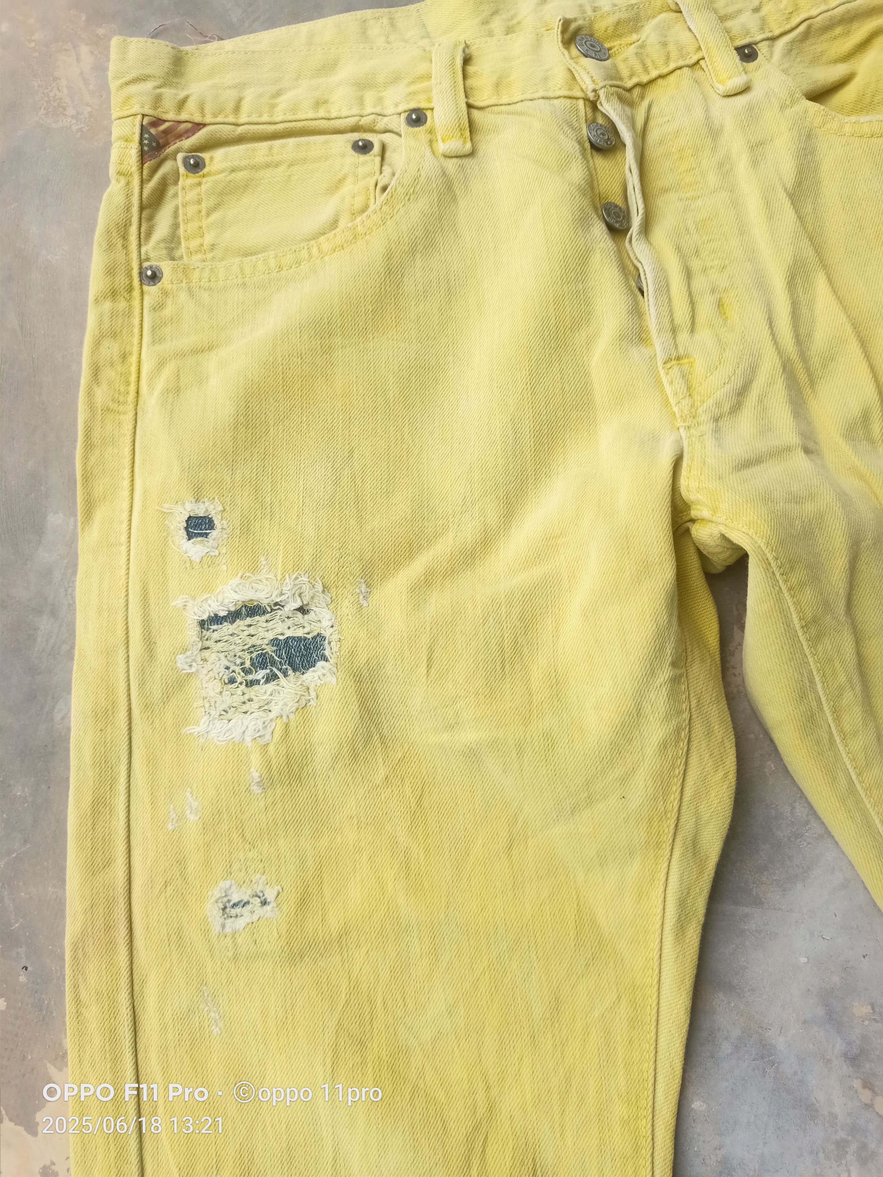 Polo Ralph Lauren × RRL Ralph Lauren Polo Ralph Lauren Denim Surpply Slim Men Cotton Size US 32 / EU 48 - 9 Thumbnail