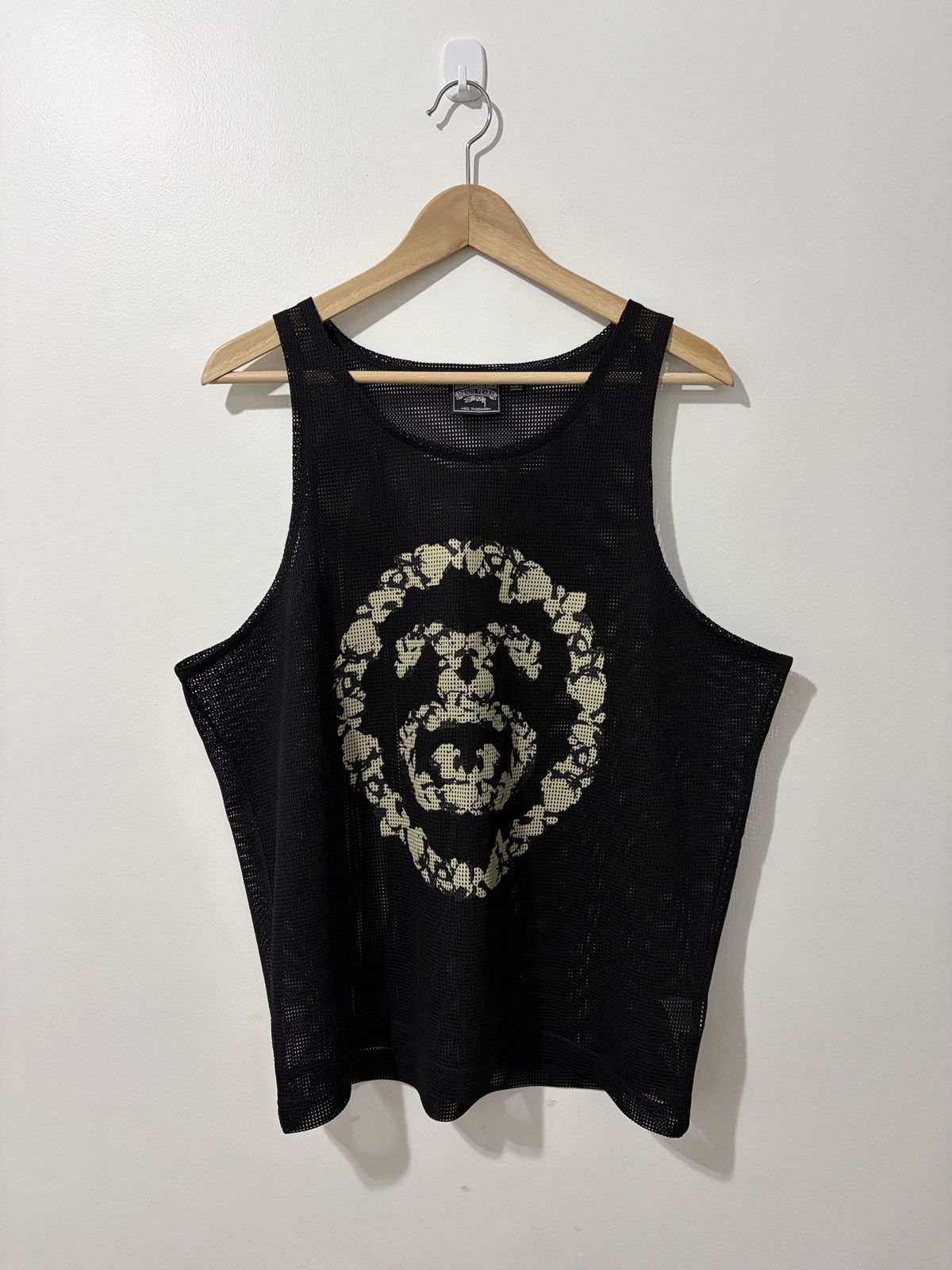 DENIM TEARS × Stussy Denim Tears x Stussy Double S Wreath Gym Tank
