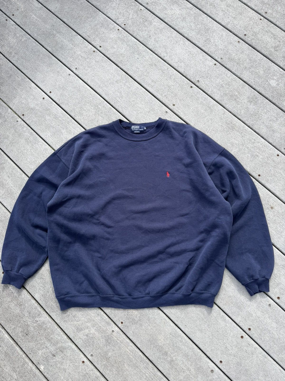 Polo Ralph Lauren Vintage polo sweatshirt Size US L / EU 52-54 / 3 - 1 Thumbnail