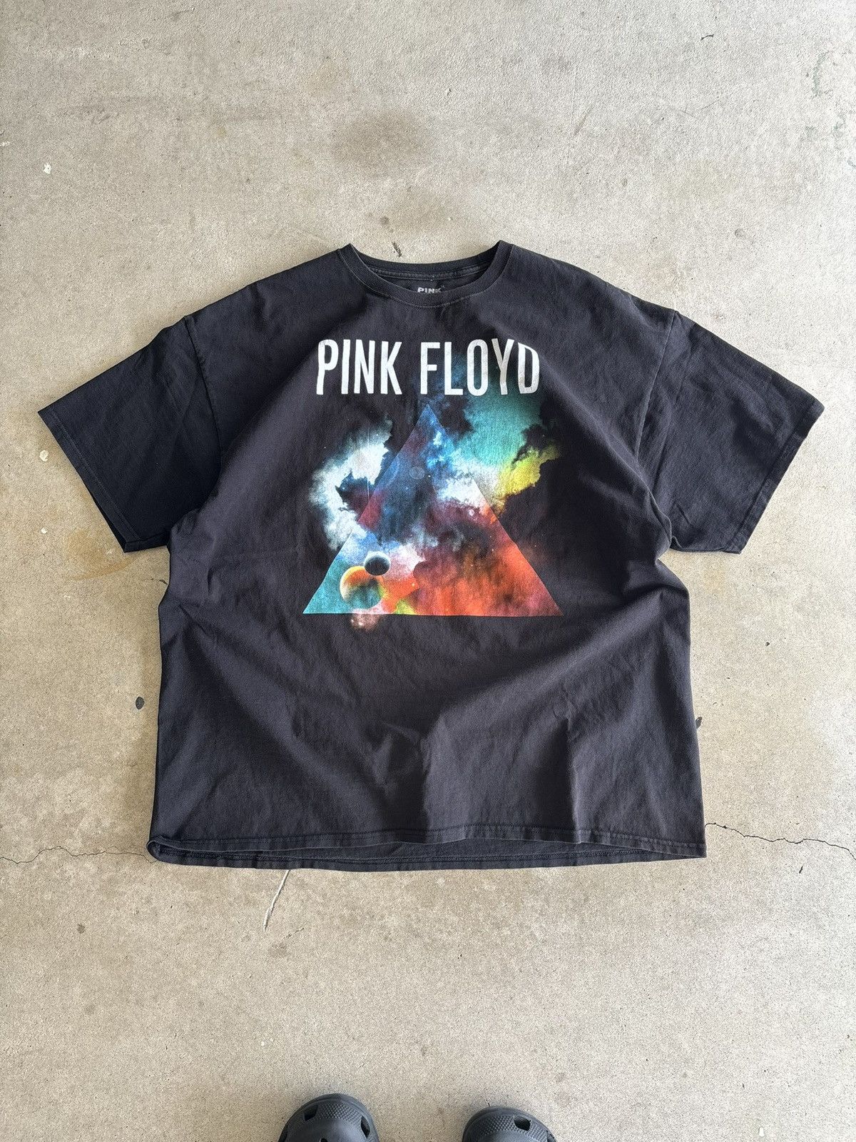 Band Tees Pink Floyd Dark Side Of The Moon Black Band Tee Size US XL / EU 56 / 4 - 1 Thumbnail