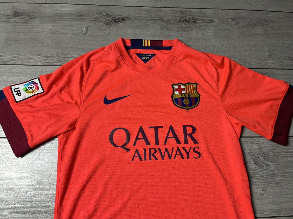 Nike Barcelona 2014 2015 Away Jersey Shirt Nike size Small Size US S / EU 44-46 / 1 - 3 Thumbnail