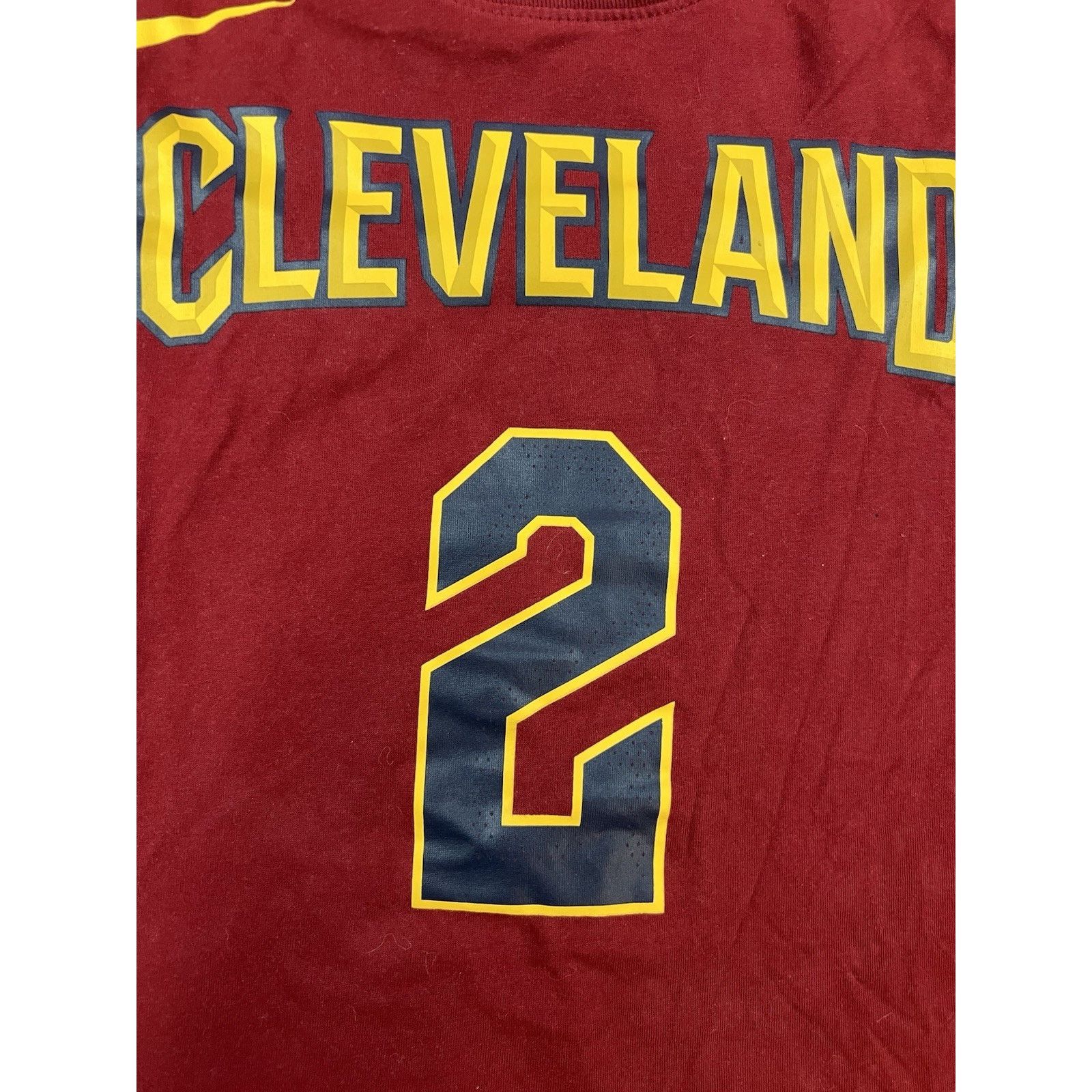Nike Nike Cleveland Cavaliers #2 Sexton Men's Size Medium Tee Size US M / EU 48-50 / 2 - 2 Thumbnail