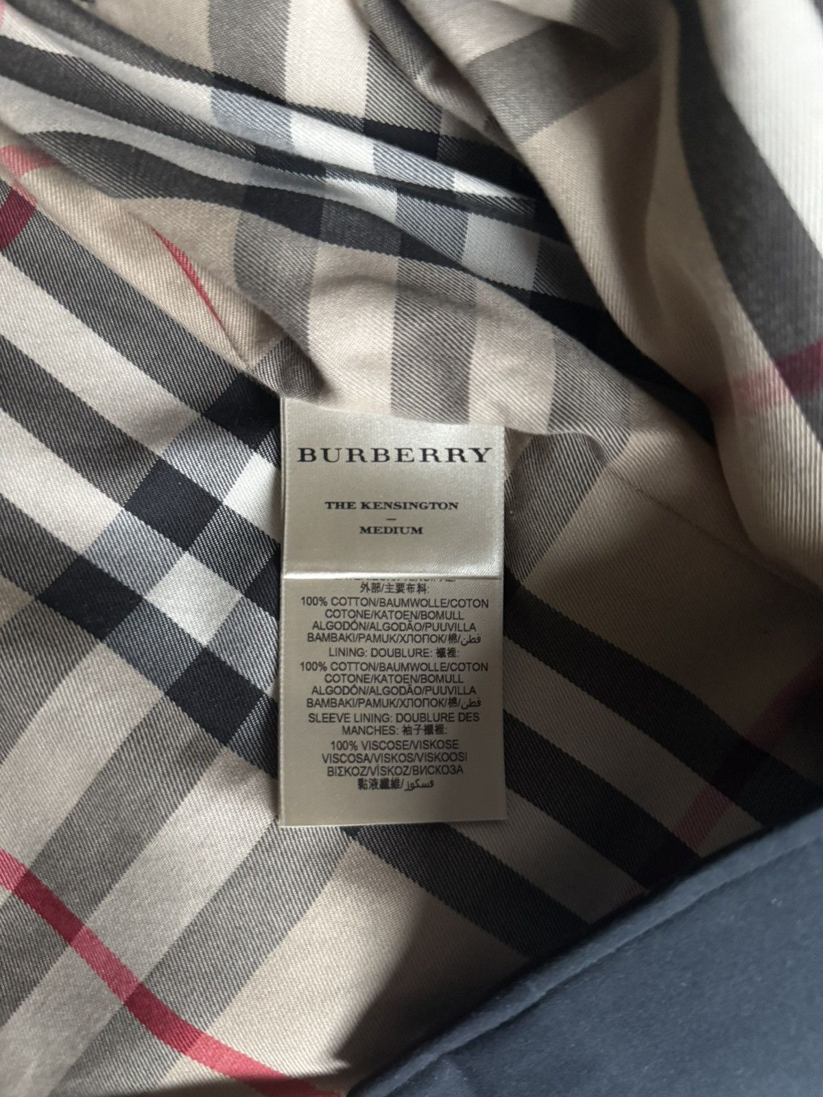 Burberry Burberry Mid-length Kensington Heritage Trench Coat Size US L / EU 52-54 / 3 - 3 Thumbnail