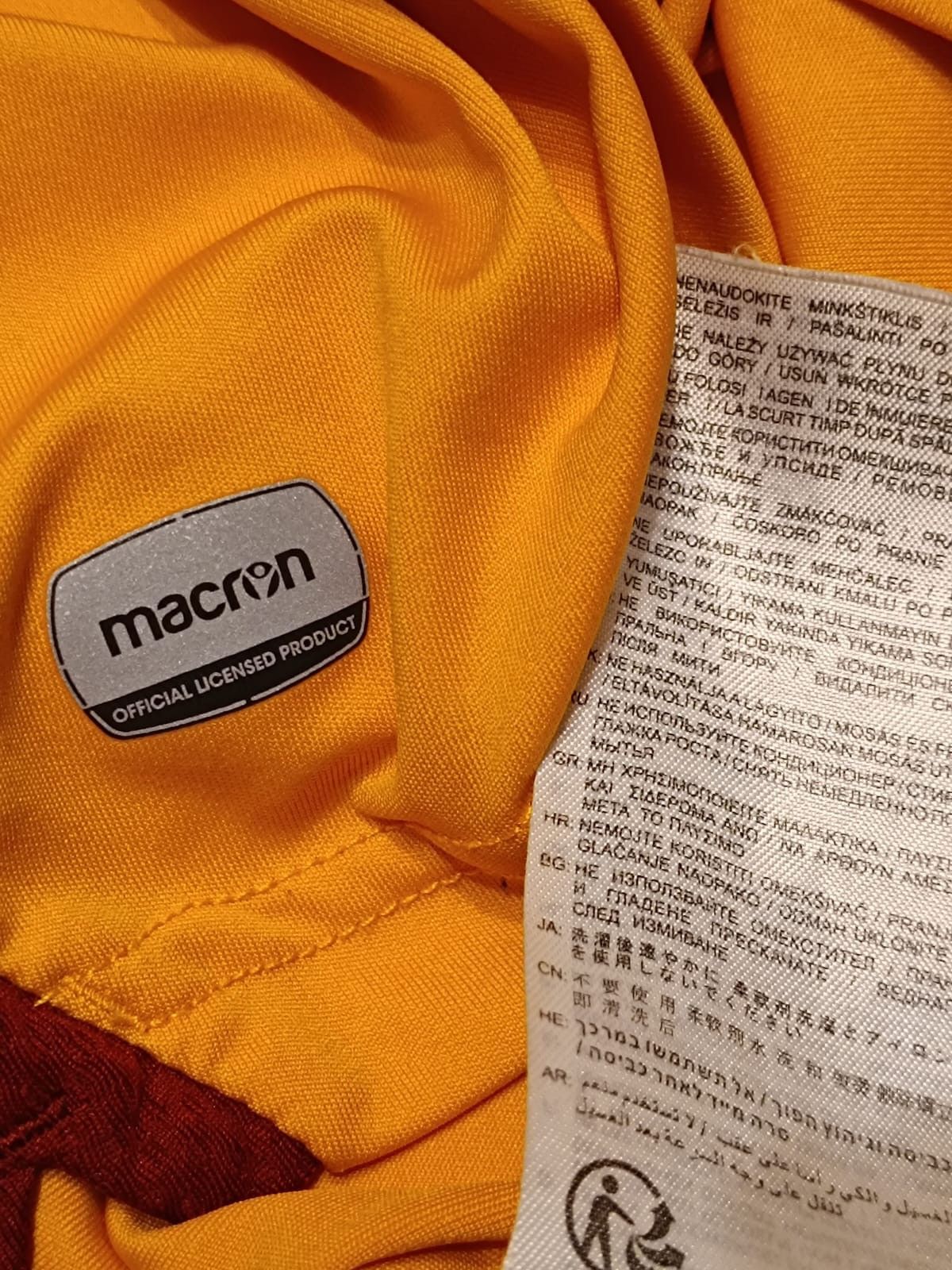Macron Motherwell F.C. football sports shirt Size US XS / EU 42 / 0 - 10 Thumbnail