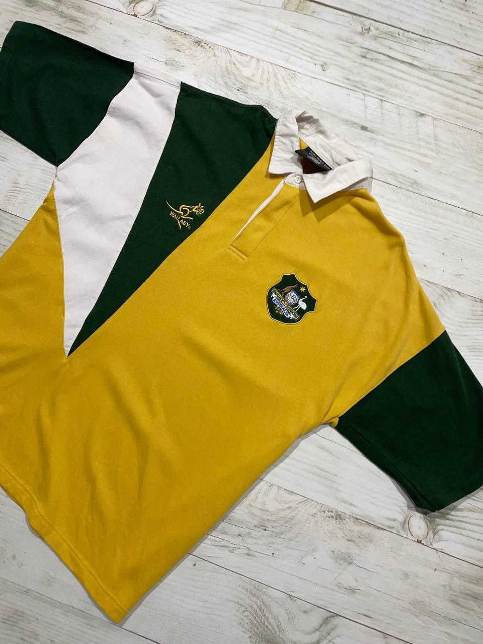 Vintage Vintage Rugby Australia Jersey 2000 Wallaby Polo Shirt Size US XL / EU 56 / 4 - 2 Thumbnail