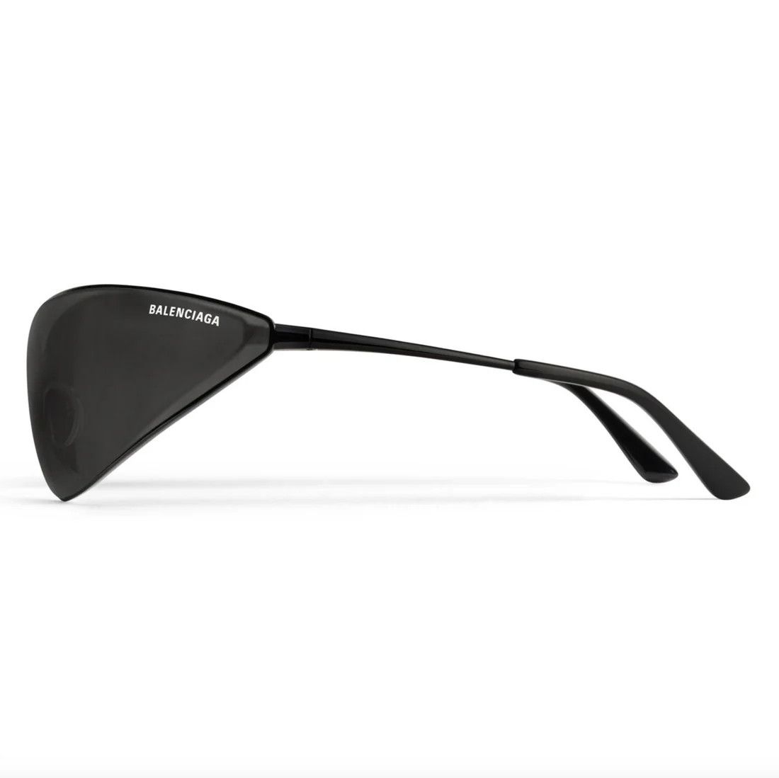 Balenciaga o1mt1gz1224 Size: OS / Razor Cat Sunglasses in Black Size ONE SIZE - 4 Thumbnail