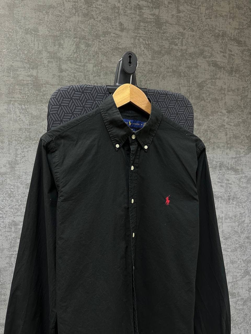 Polo Ralph Lauren × Vintage Vintage Polo Ralph Lauren Black PRL Shirt Size US M / EU 48-50 / 2 - 10 Thumbnail