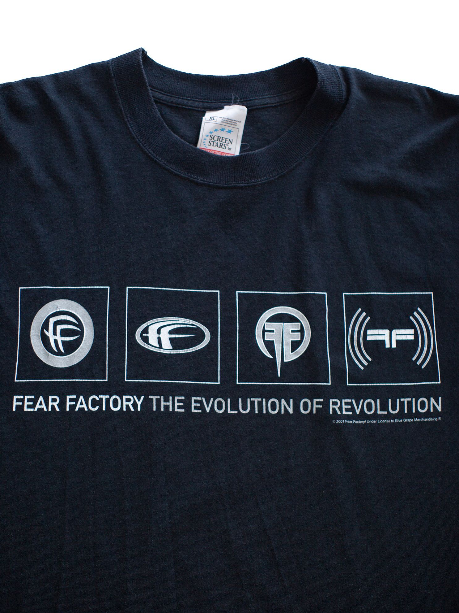Band Tees Vintage 01 Fear Factory The Evolution of Revolution T-Shirt Size US XL / EU 56 / 4 - 2 Thumbnail