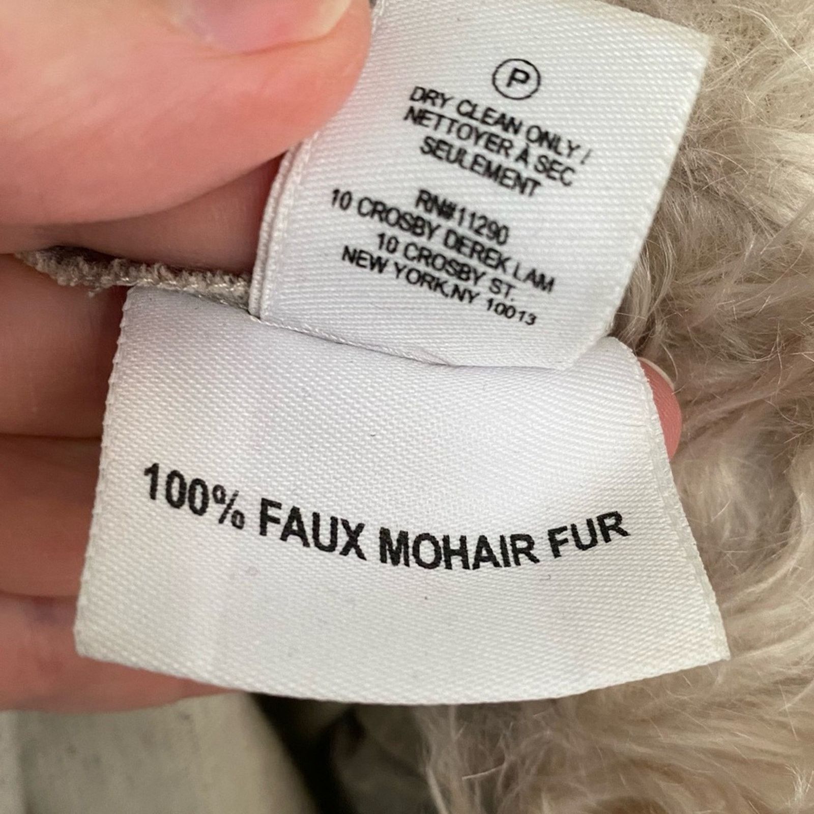 Derek Lam 10 Crosby Derek Lam 10 Crosby Faux Mohair Top w Kangaroo Pocket 0 EUC Size XS / US 0-2 / IT 36-38 - 10 Thumbnail