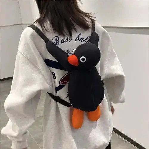 Cartoon Network Cartoon Funny Cute Cuddle Penguin Backpack Size ONE SIZE - 2 Thumbnail