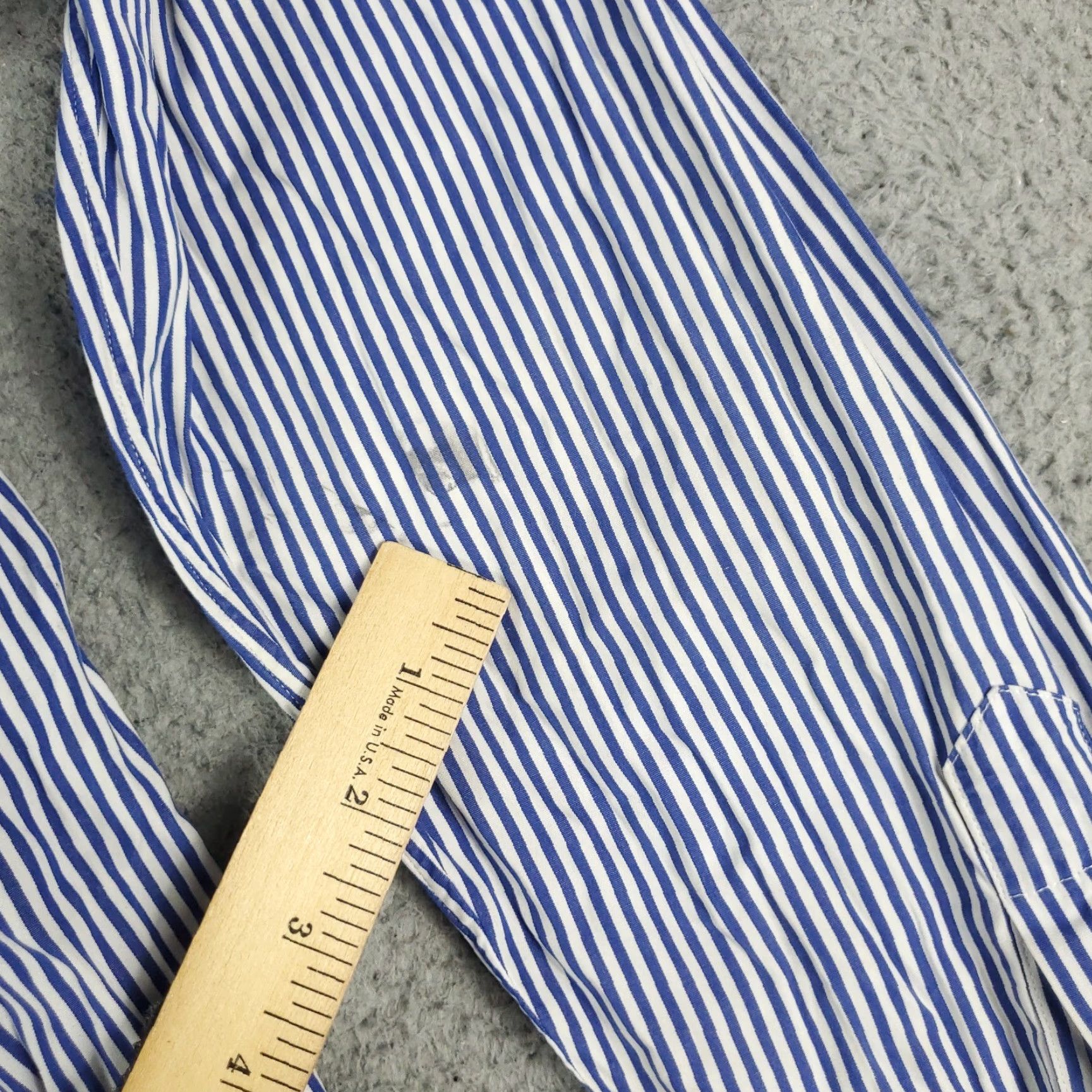 Ralph Lauren Ralph Lauren Shirt Mens 2XL Blue Striped Pony Classic Button-Up Long Sleeve Casual Workwear Size US XXL / EU 58 / 5 - 7 Thumbnail