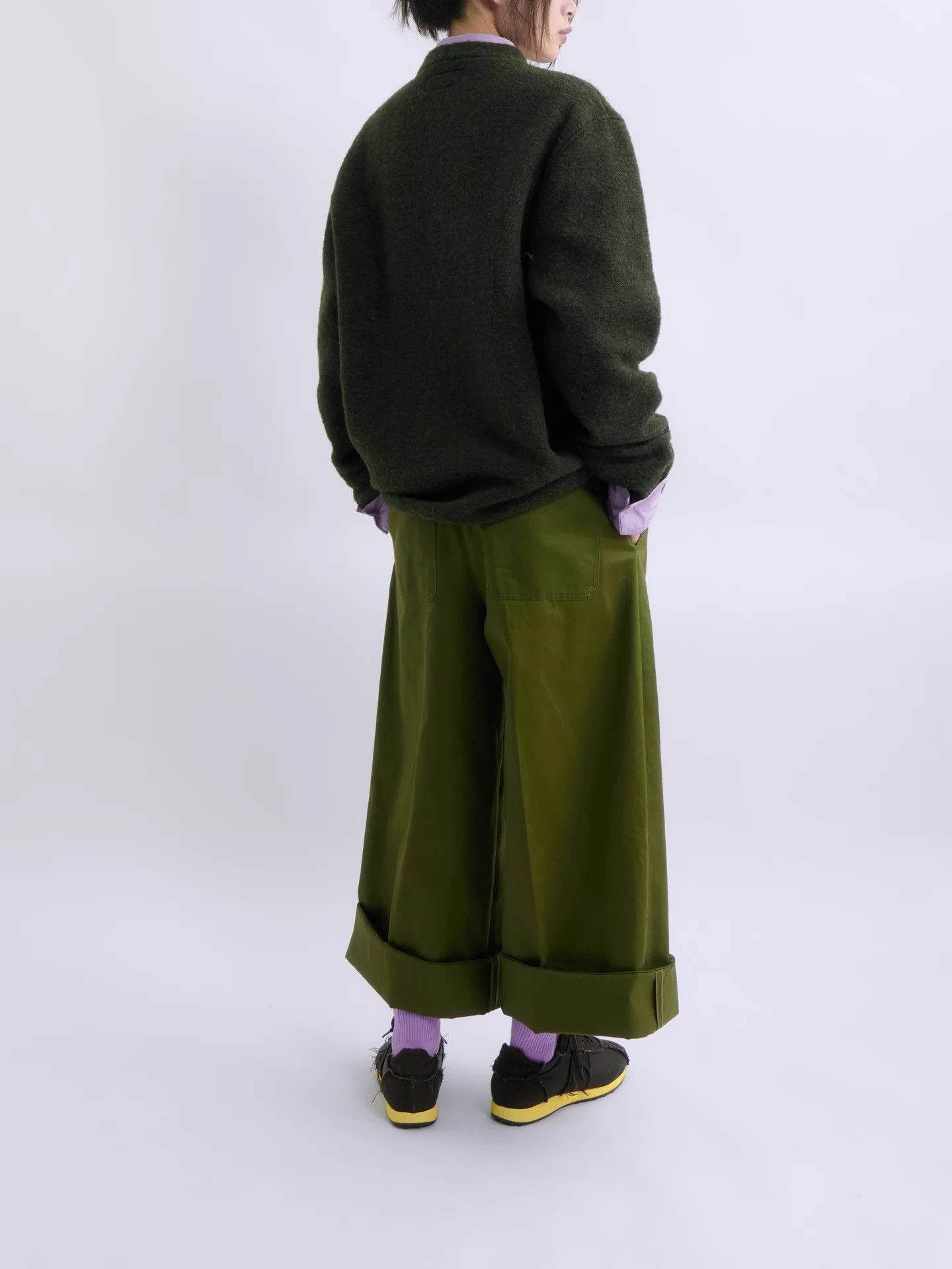 Universal Works UNIVERSAL WORKS Deep Moss Green Wool Cardigan M Size US M / EU 48-50 / 2 - 4 Thumbnail