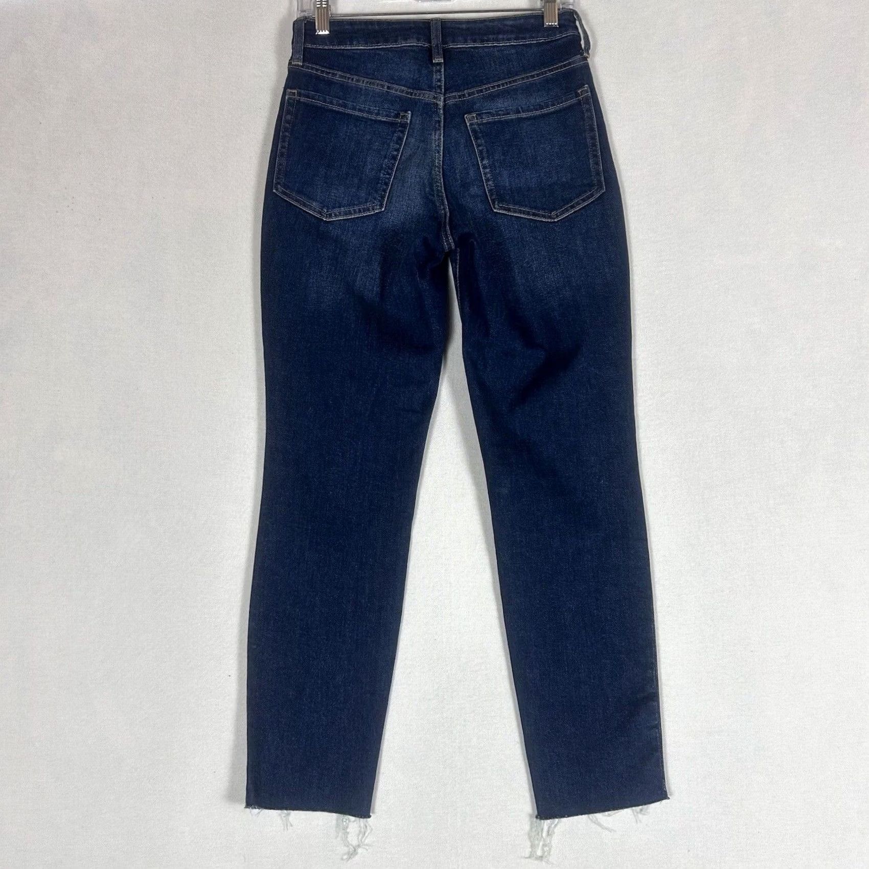 Old Navy Old Navy Jeans Womens Size 0 High Rise Straight Buttonfly Denim Black Stretch 5-Pocket Regular Mens? Size 25" / US 0 / IT 36 - 5 Thumbnail