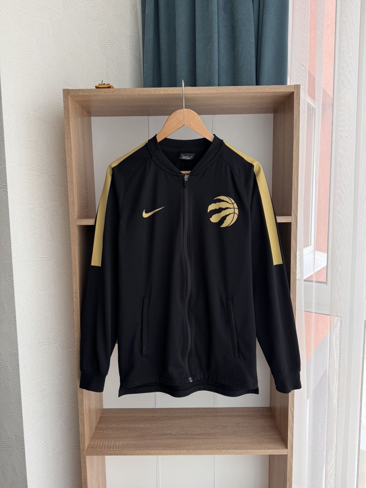 NBA × Nike Nike NBA Toronto Raptors City Edition Black Modern Jacket Size US S / EU 44-46 / 1 - 5 Thumbnail
