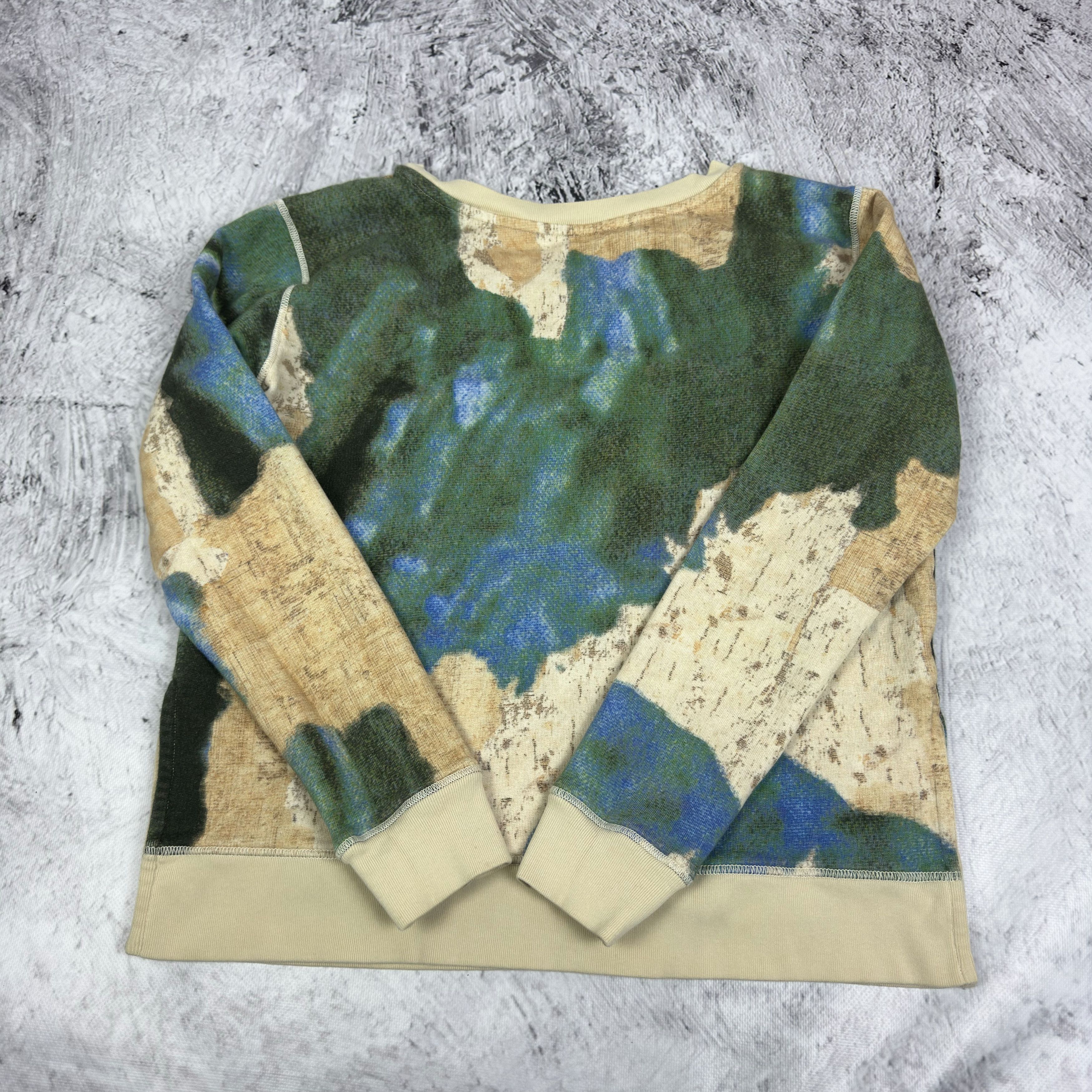Acne Studios Acne Studios Womens Multicolor Angle Printed Sweatshirt Size S / US 4 / IT 40 - 9 Thumbnail