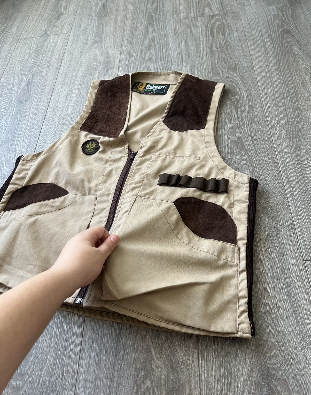 Belstaff × Vintage Vintage Belstaff Vest Size US L / EU 52-54 / 3 - 6 Thumbnail