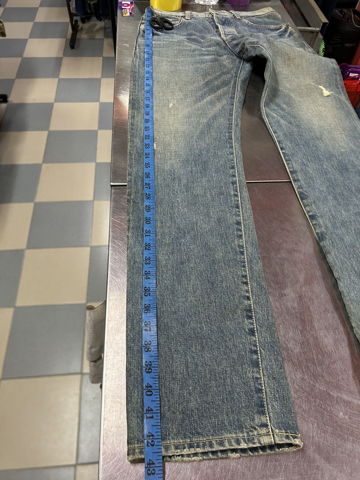 If Six Was Nine × Japanese Brand × Le Grande Bleu (L.G.B.) Vintage FrameWork Japan Selvedge Jeans Size US 28 / EU 44 - 18 Thumbnail