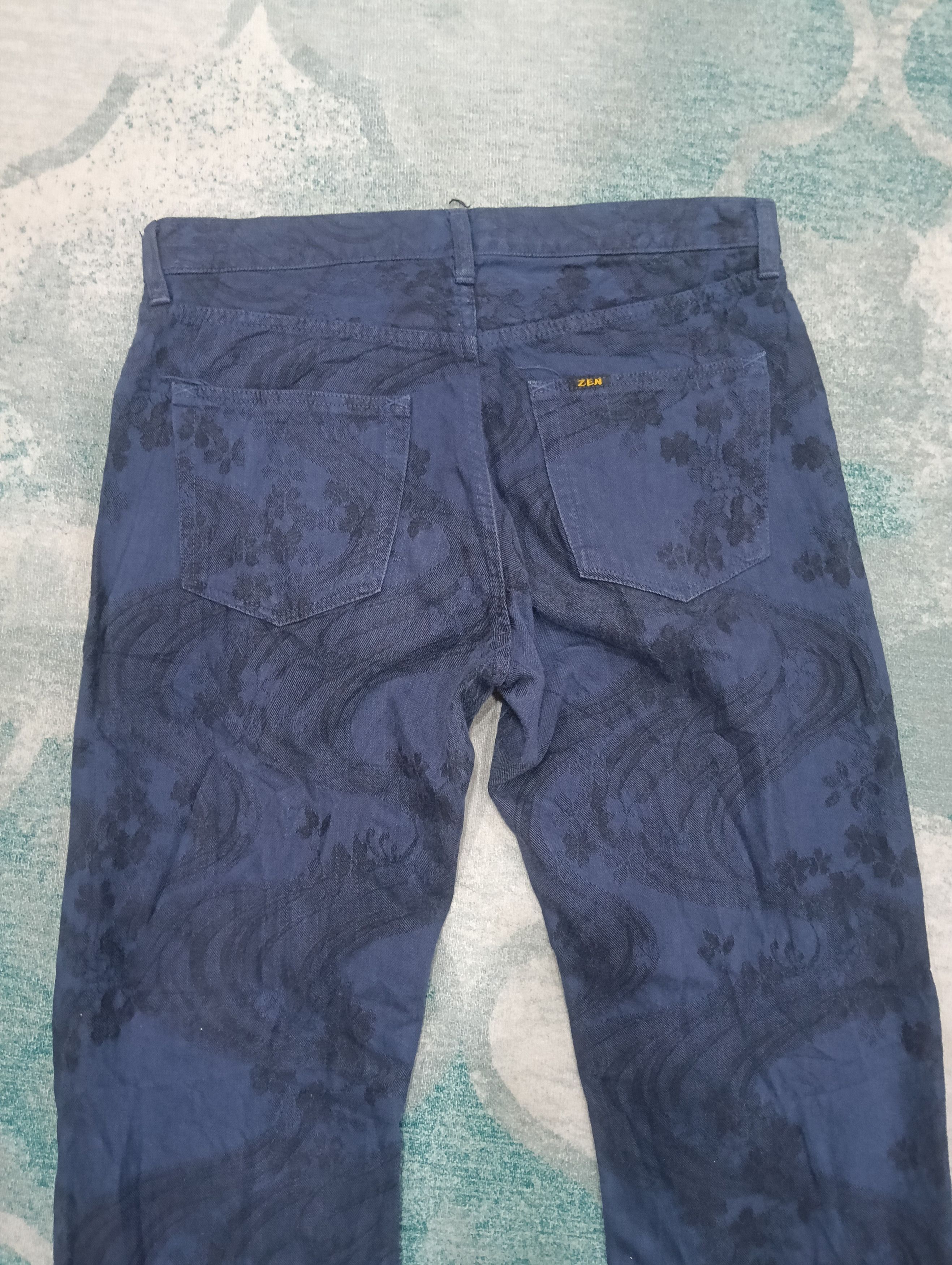Orslow Zen Kyoto Japan Brand Flora Design Size US 33 - 5 Thumbnail