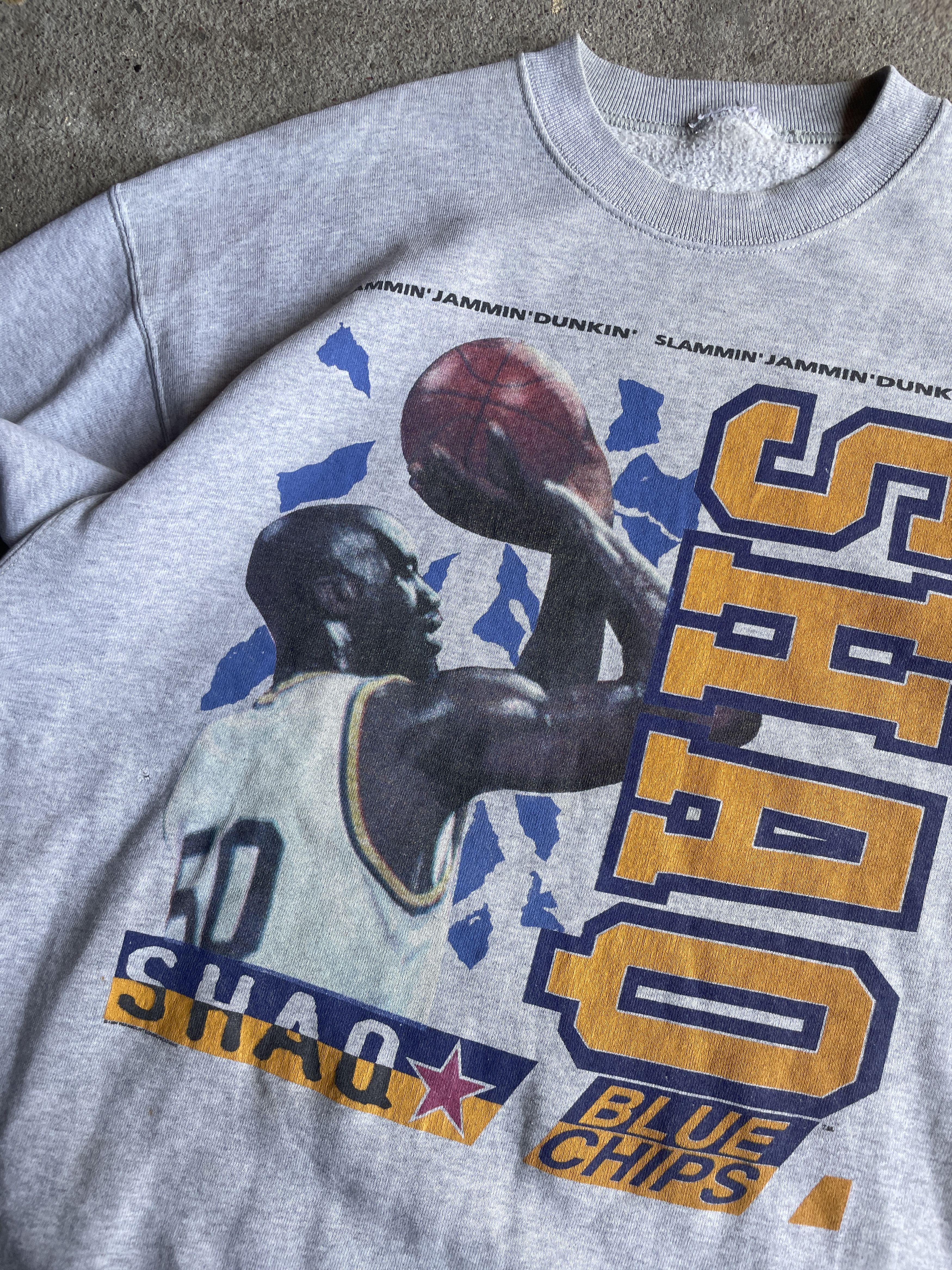 NBA × Vintage vintage shaq blue chips 90s Size US L / EU 52-54 / 3 - 3 Thumbnail