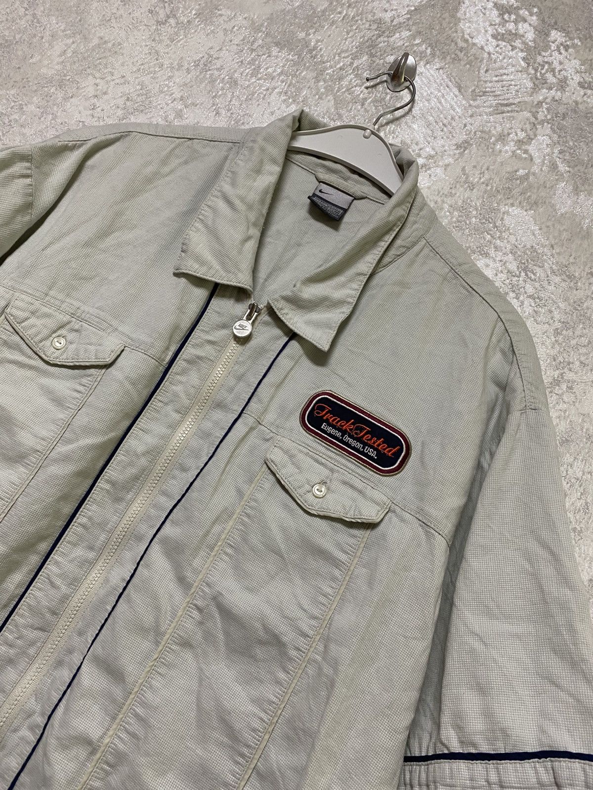 Nike Nike USA Oregon vintage over shirt y2k zip Size US XL / EU 56 / 4 - 4 Thumbnail