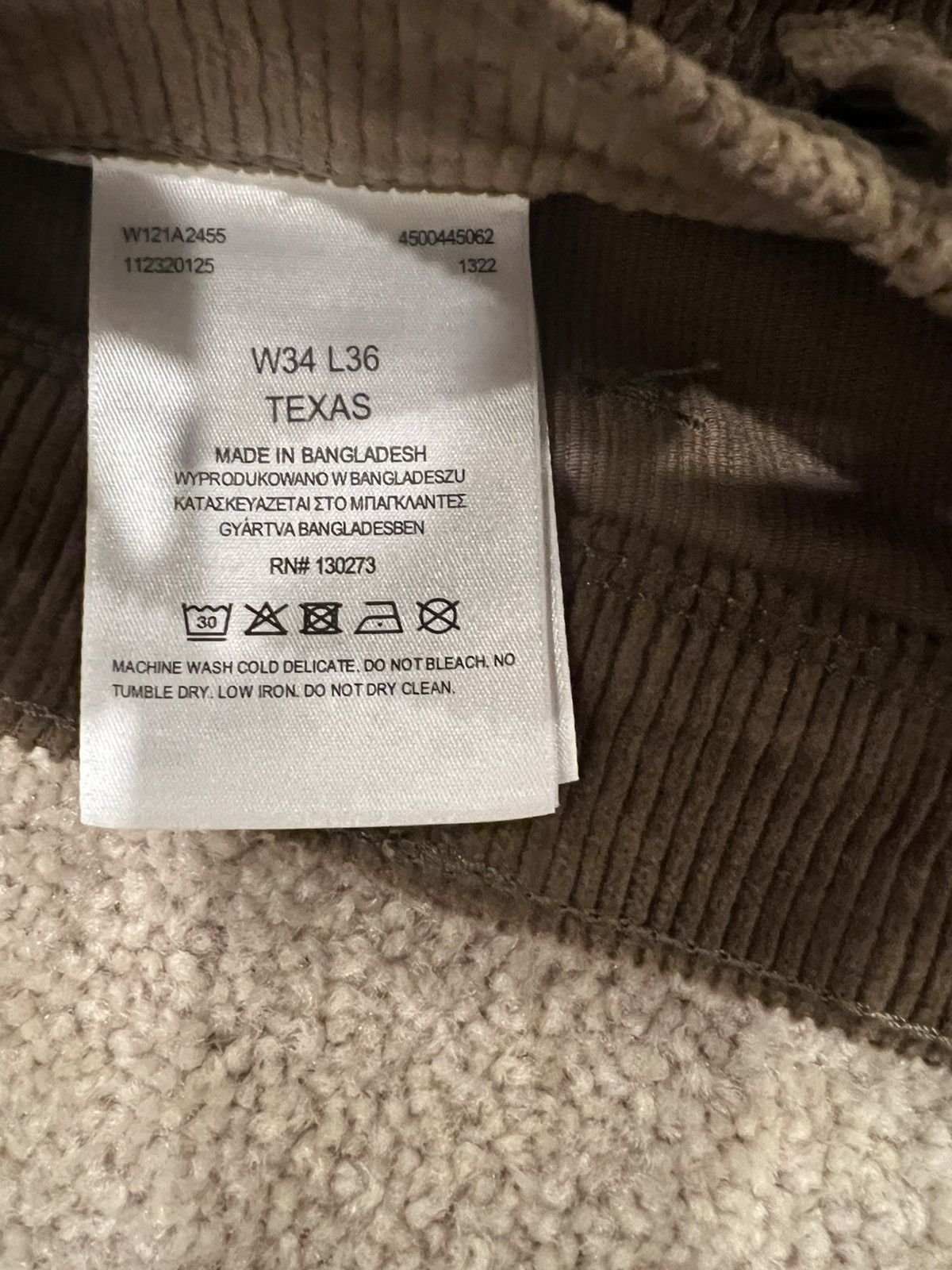Wrangler Corduroy Wrangler Pants Size US 34 / EU 50 - 4 Thumbnail