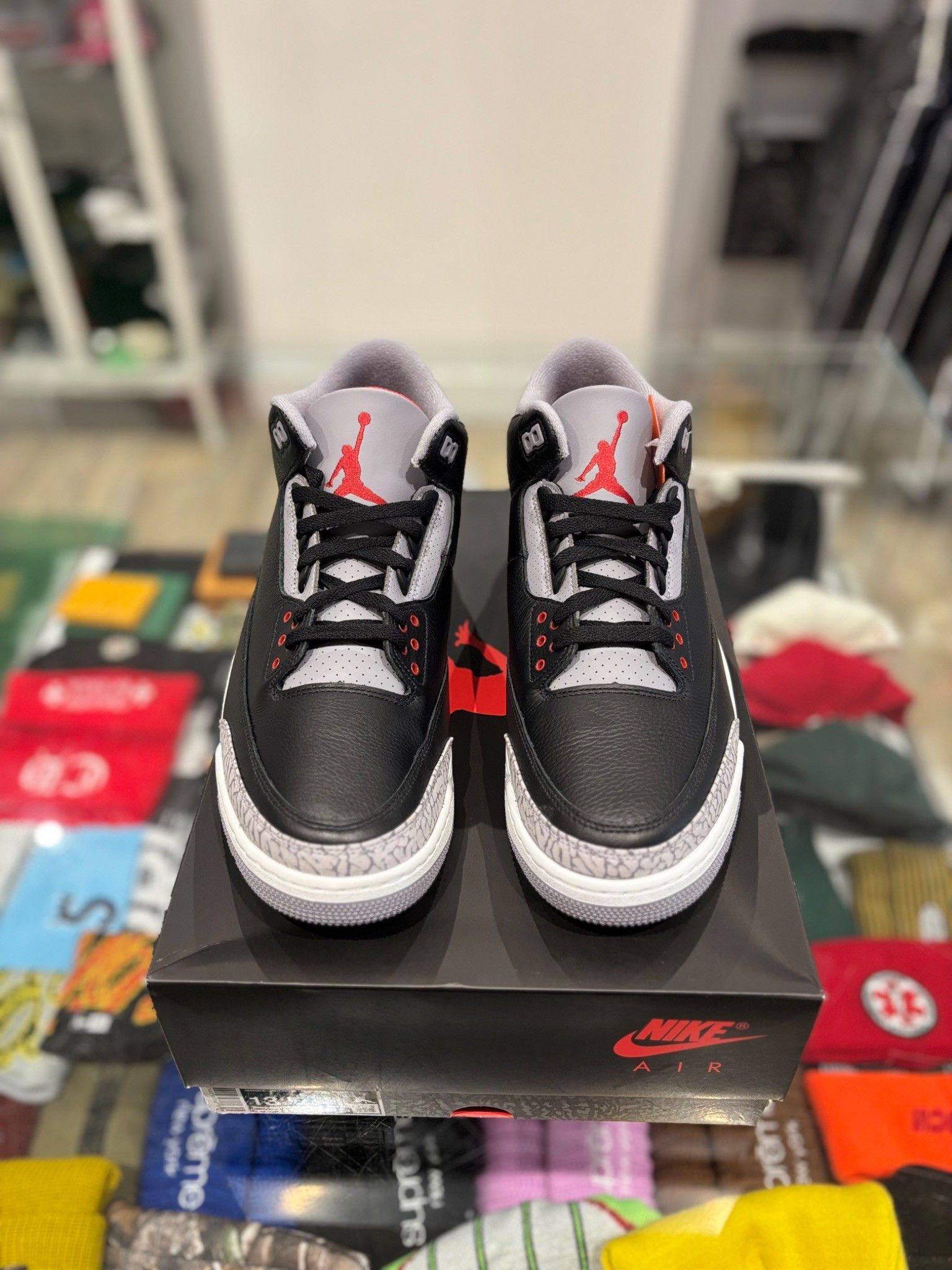 Jordan Brand Jordan 3 Black Cement (2024) Size US 13 / EU 46 - 3 Thumbnail