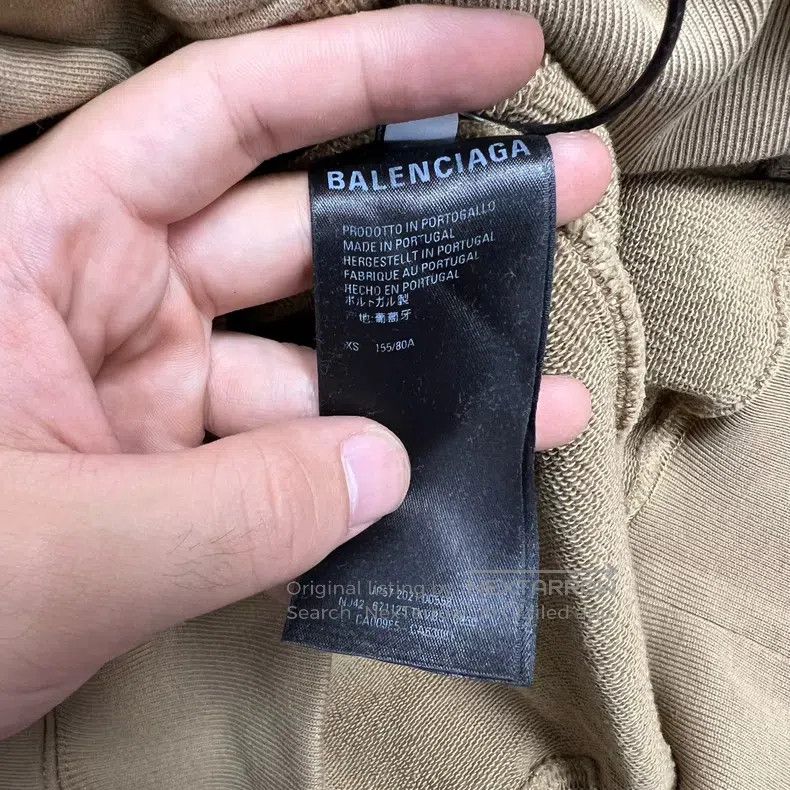 Balenciaga Balenciaga Double B Embroidery LOGO Wheat Colored Long Sle Size US XS / EU 42 / 0 - 5 Thumbnail