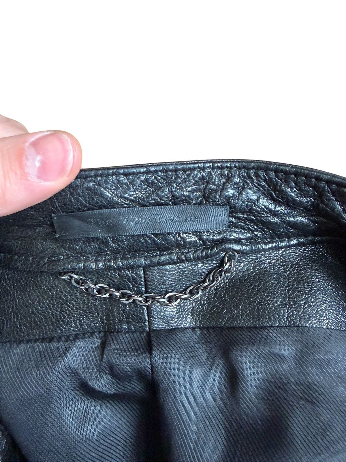 The Viridi-anne The Viridi-Anne Black Leather Jacket Archive Avant Garde Size US S / EU 44-46 / 1 - 3 Thumbnail