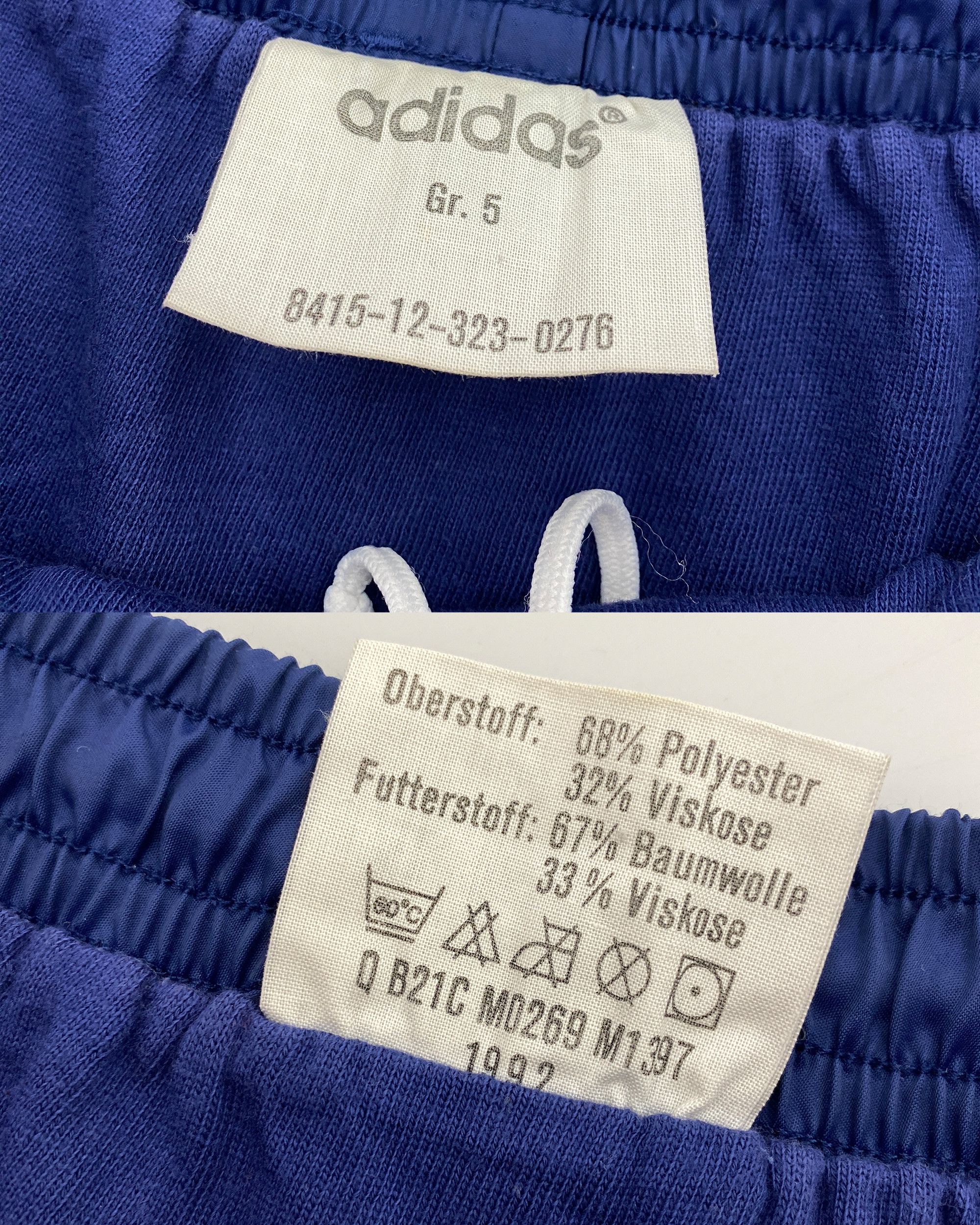 Adidas × Vintage 1992 German Military Sport Shorts 1990s Size US 30 / EU 46 - 4 Thumbnail