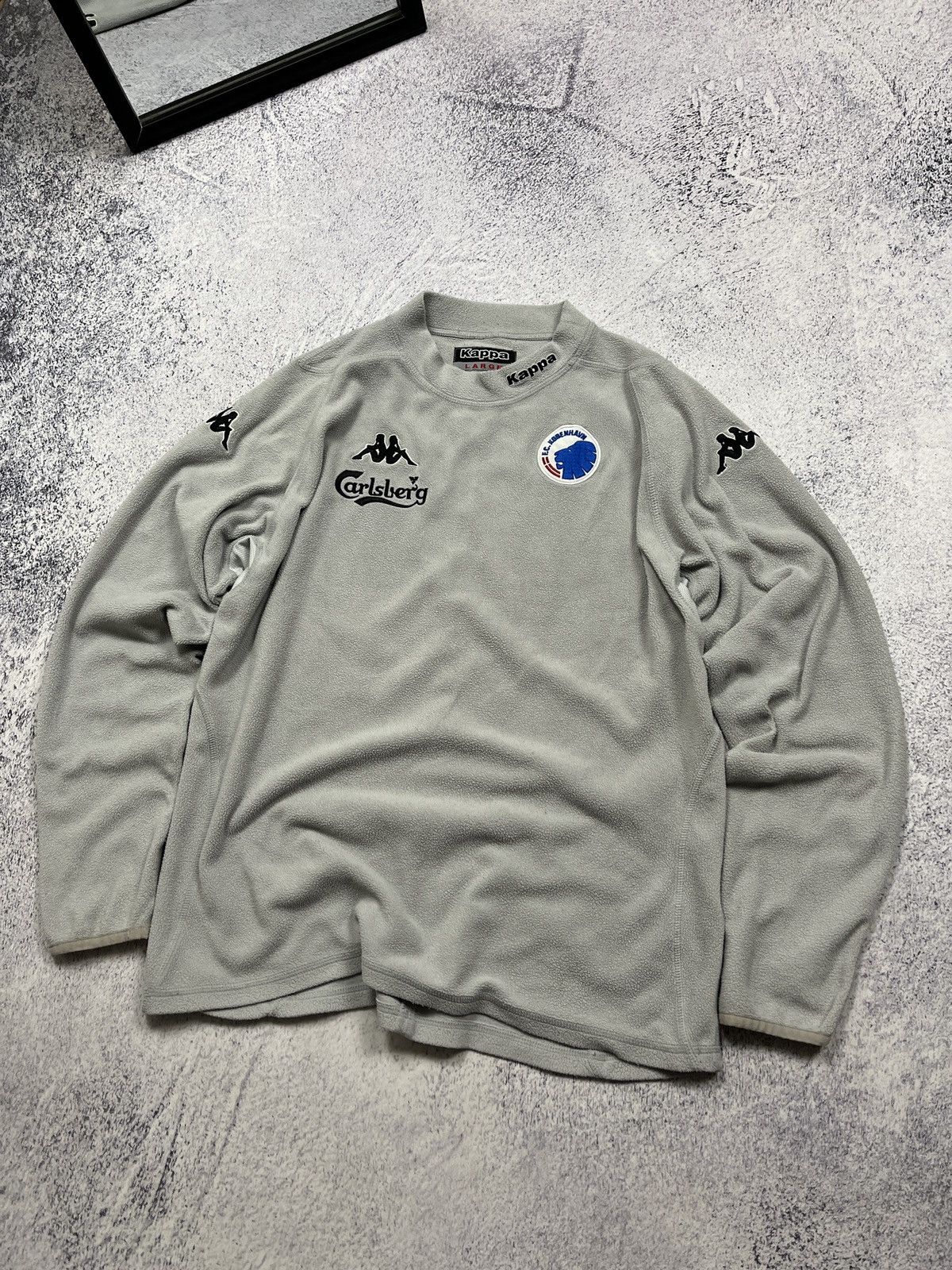 Kappa Vintage Kappa Copenhagen Soccer Fleece Sweatshirt 90’s Size US L / EU 52-54 / 3 - 2 Thumbnail