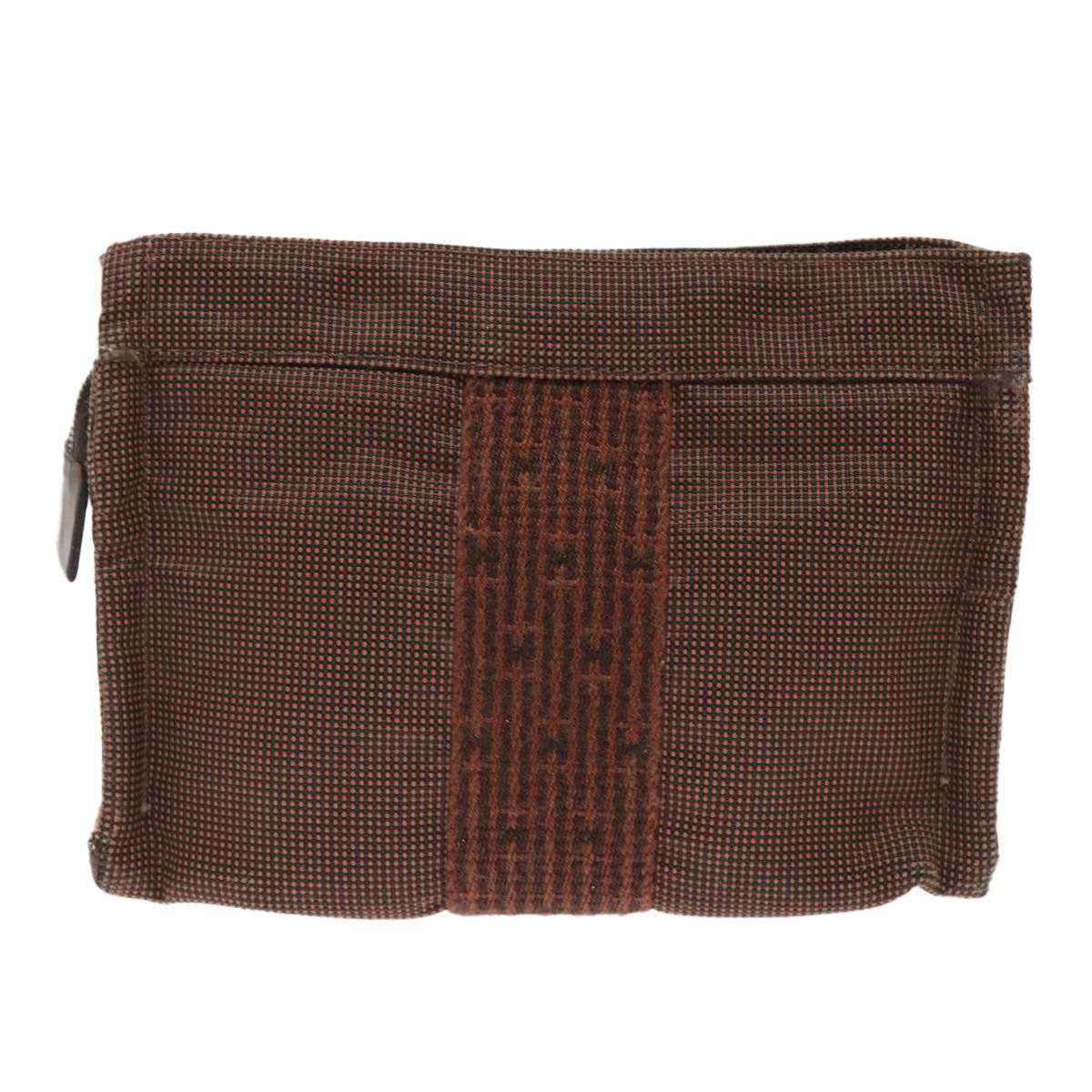 image of Hermes Clutch Bag in Brown, Women's