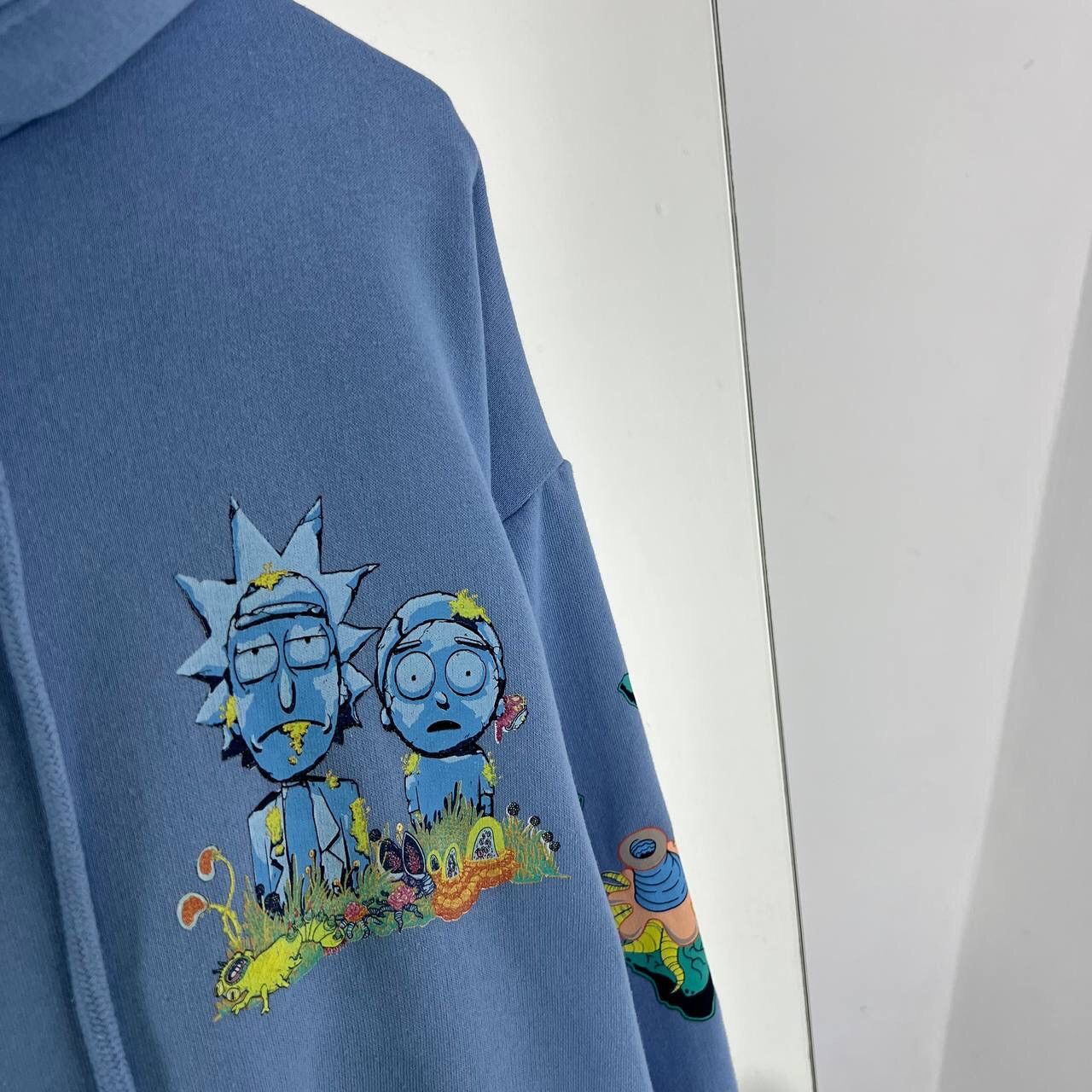 Cartoon Network Rick And Morty Psychedelic Alice In Wonderland Hoodie Y2k Size US M / EU 48-50 / 2 - 8 Thumbnail