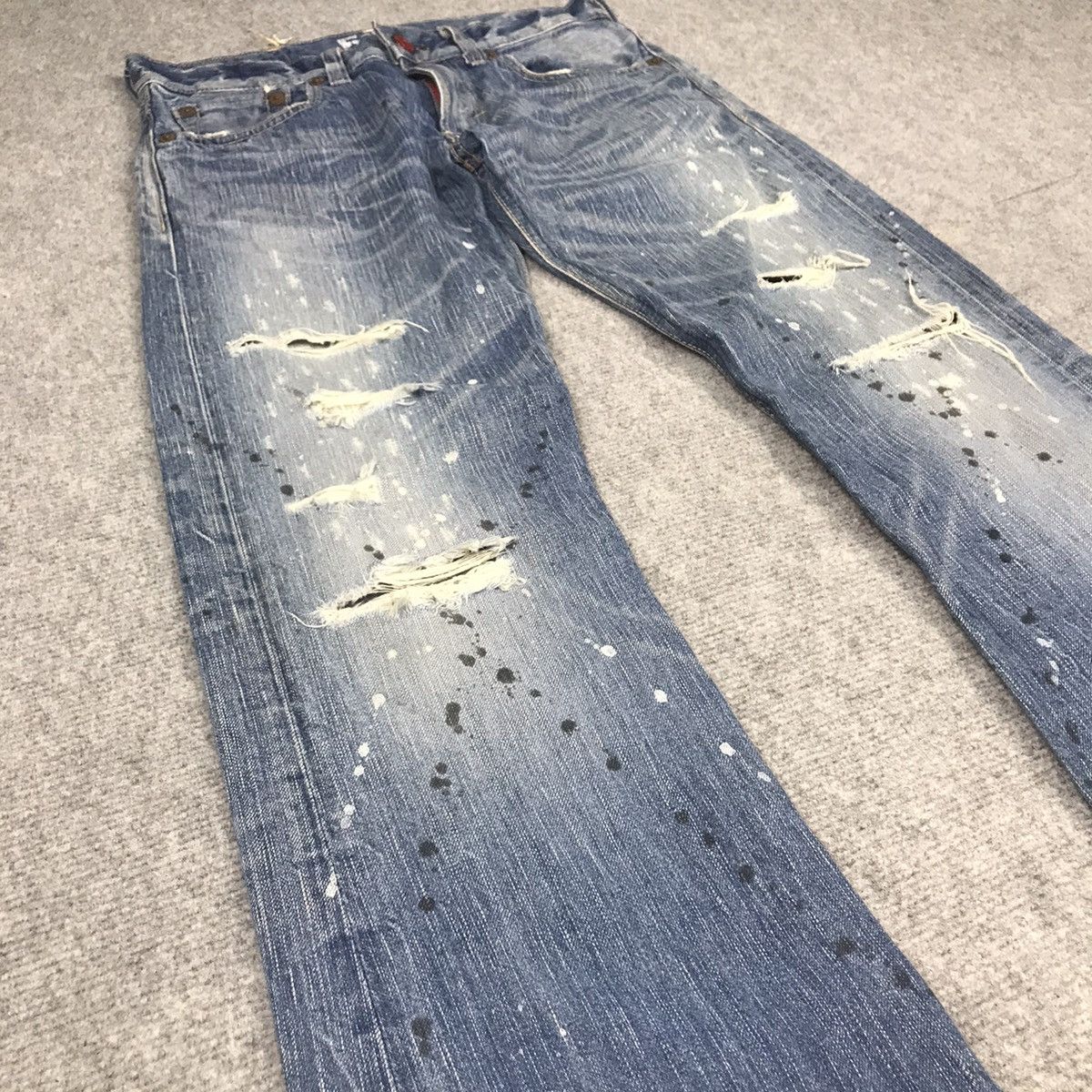 Edwin FLARE DENIM EDWIN 503 JAPAN BOOTCUT DENIM PANTS 139 Size US 28 / EU 44 - 5 Thumbnail