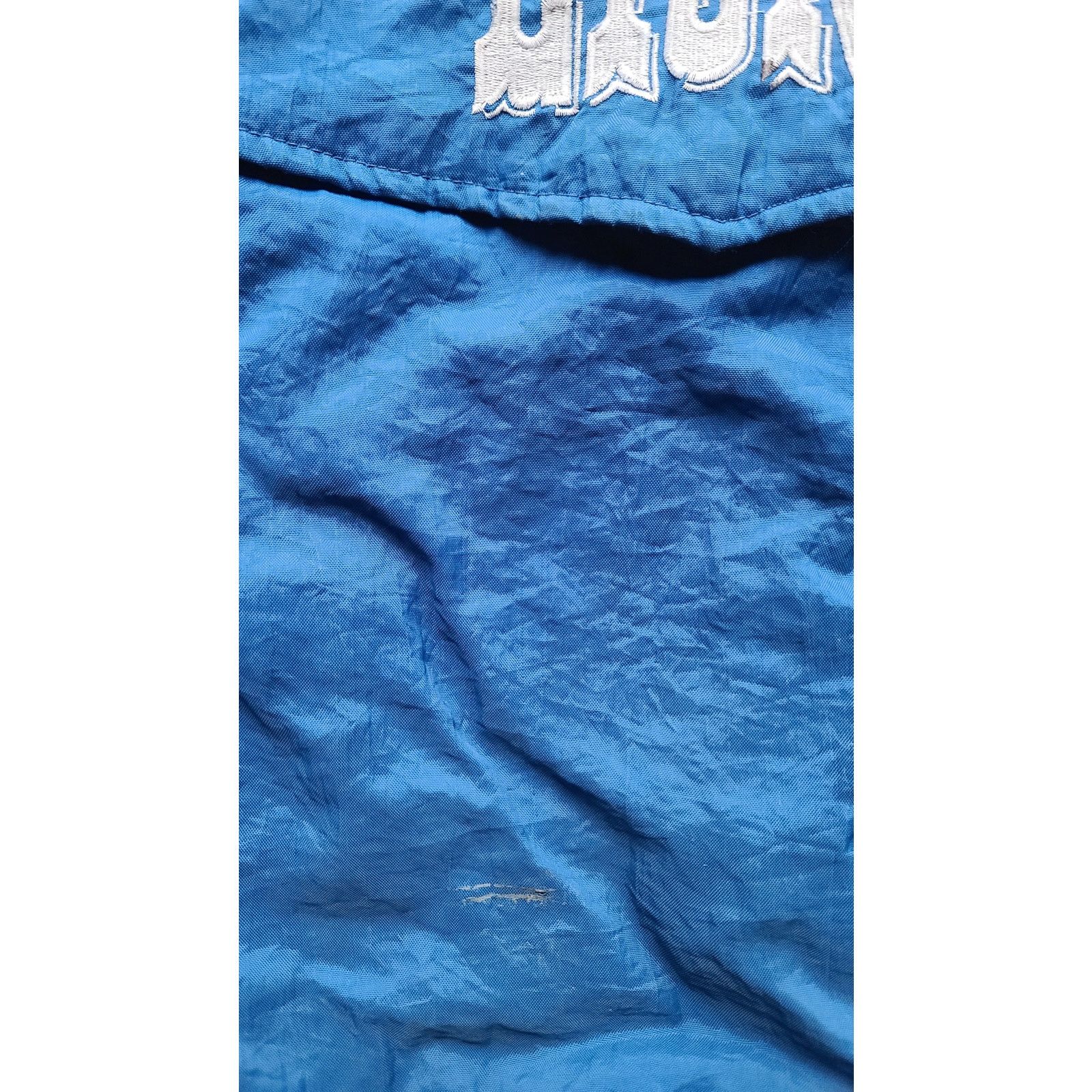 NFL × Starter Detroit Lions 90s STARTER puffer 1/2 Pullover blue NFL vtg Size US XL / EU 56 / 4 - 6 Thumbnail