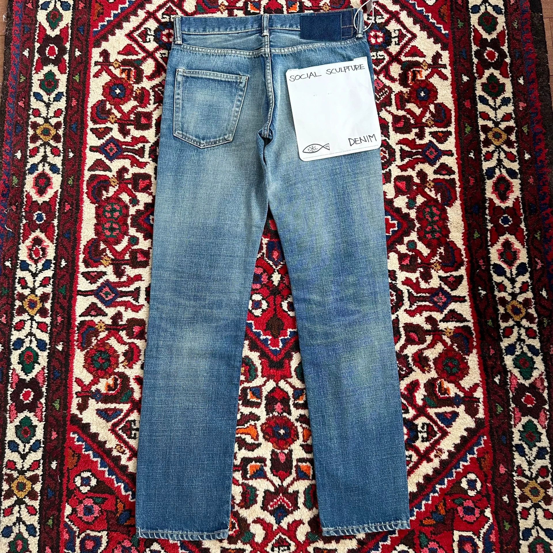 Visvim visvim 15aw 04d10 yellow mud wash w30l30 Size US 30 / EU 46 - 2 Thumbnail