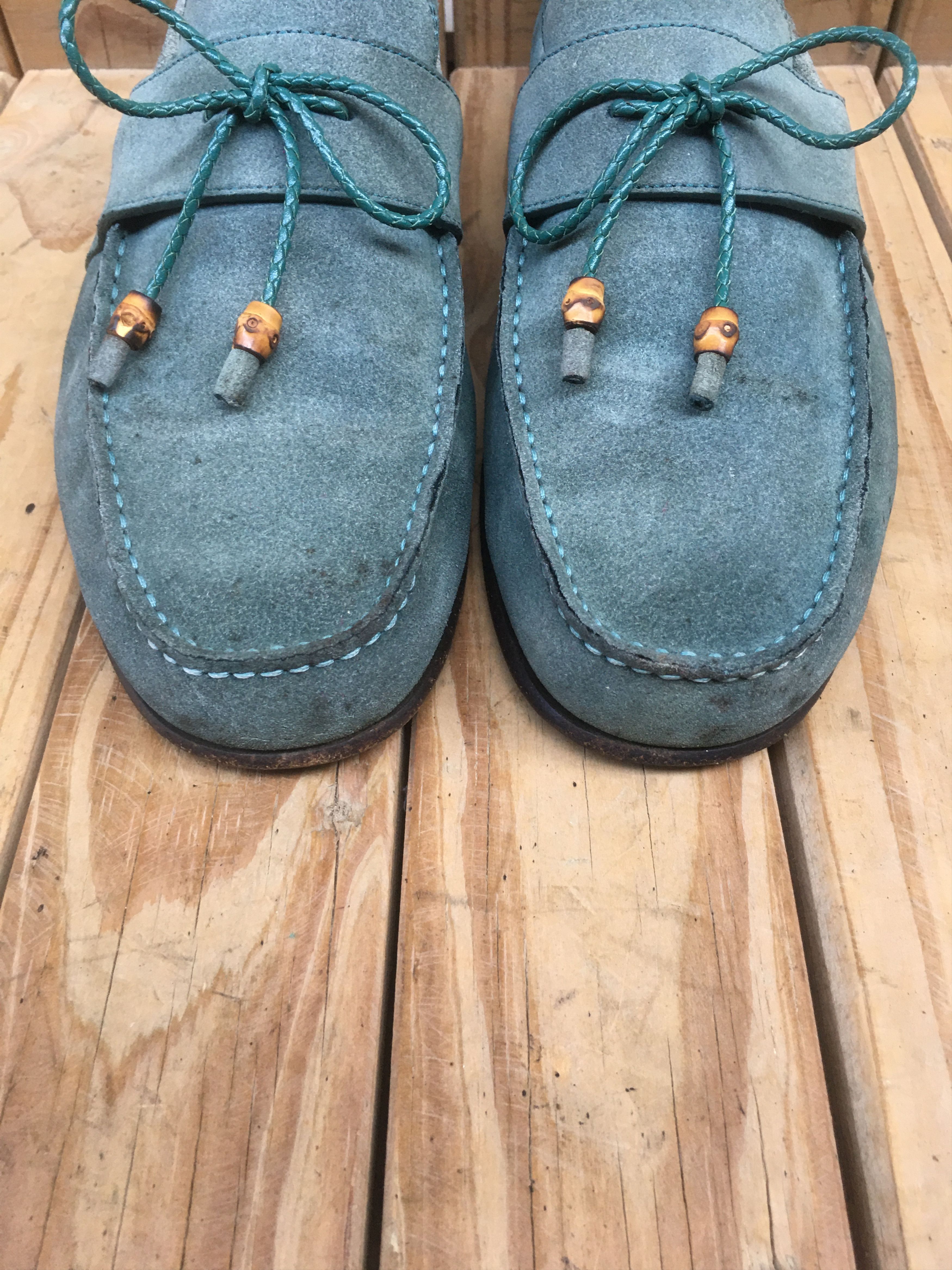 Gucci Gucci suede leather loafers size UK 7 Size US 7.5 / EU 40-41 - 4 Thumbnail
