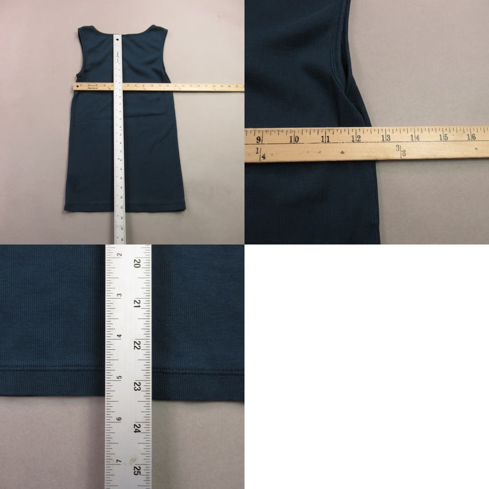 J. Jill J Jill Womens Small Sleeveless Pullover Lightweight V Neck Blue Casual Size S / US 4 / IT 40 - 8 Thumbnail