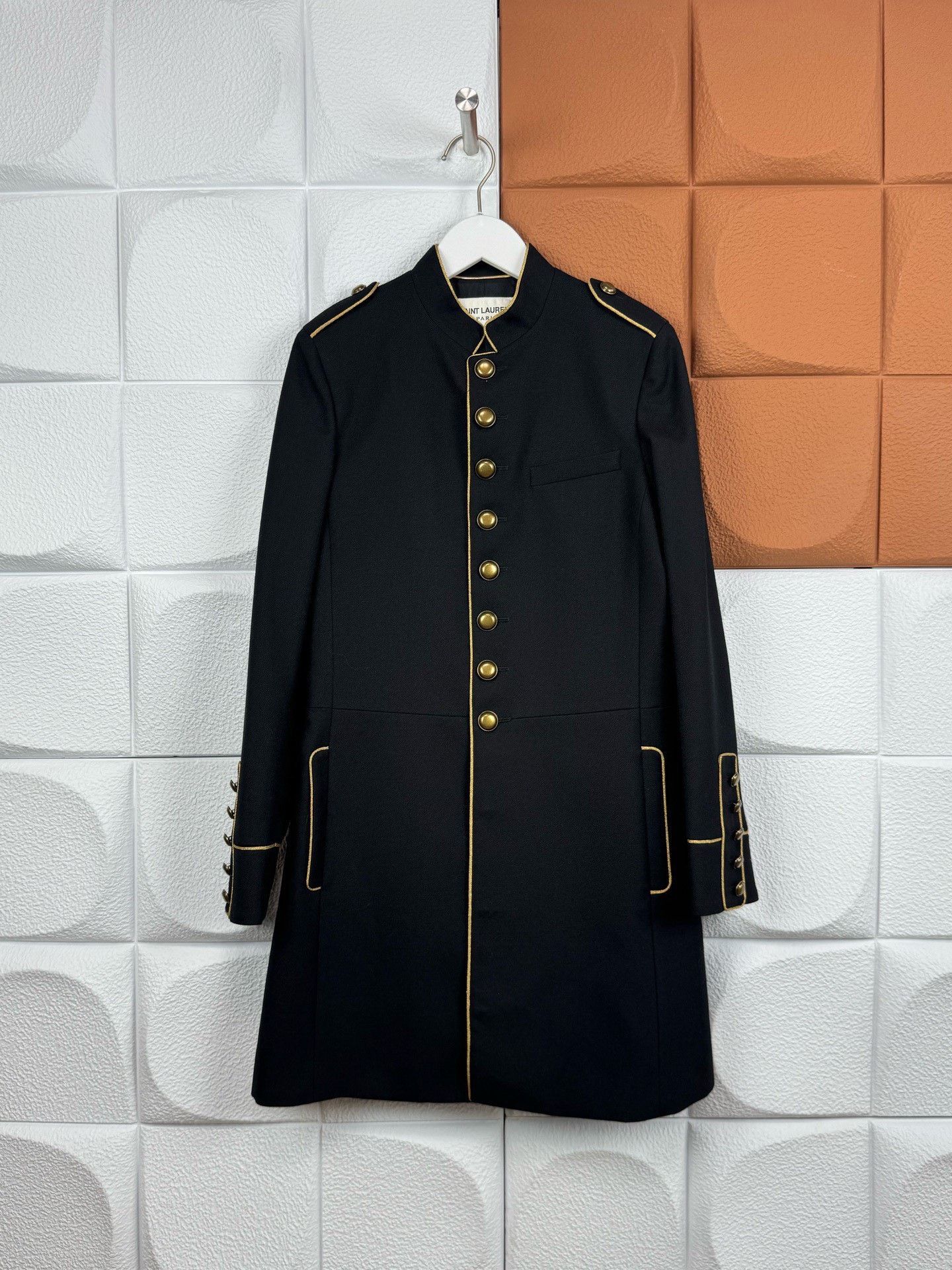 Saint Laurent Paris Saint Laurent Paris Coat L Women Size L / US 10 / IT 46 - 1 Thumbnail