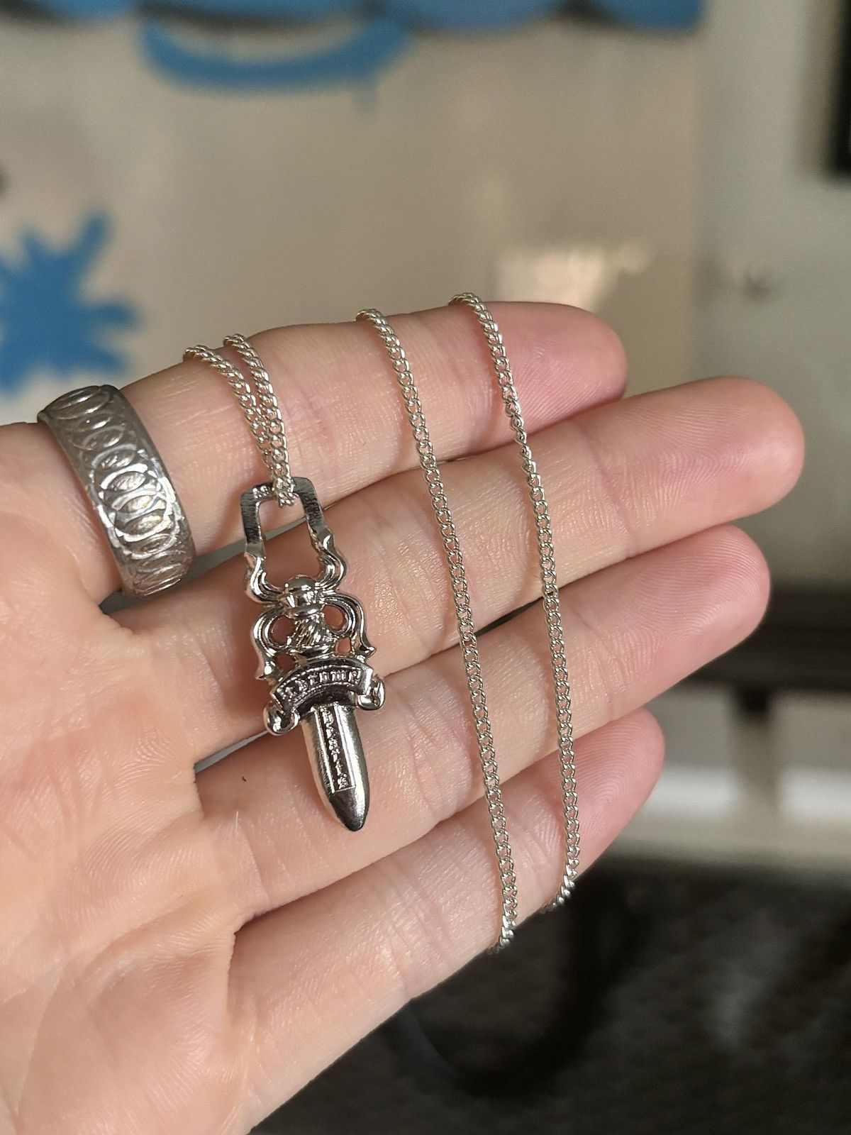 Chrome Hearts CHROME HEARTS RHODIUM DAGGER Size ONE SIZE - 3 Thumbnail