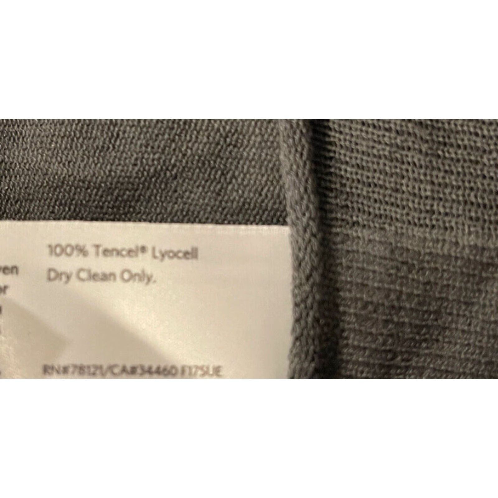 Eileen Fisher 100% Tencel Lyocell Knit dress Women's XL Gray Long Sleeve