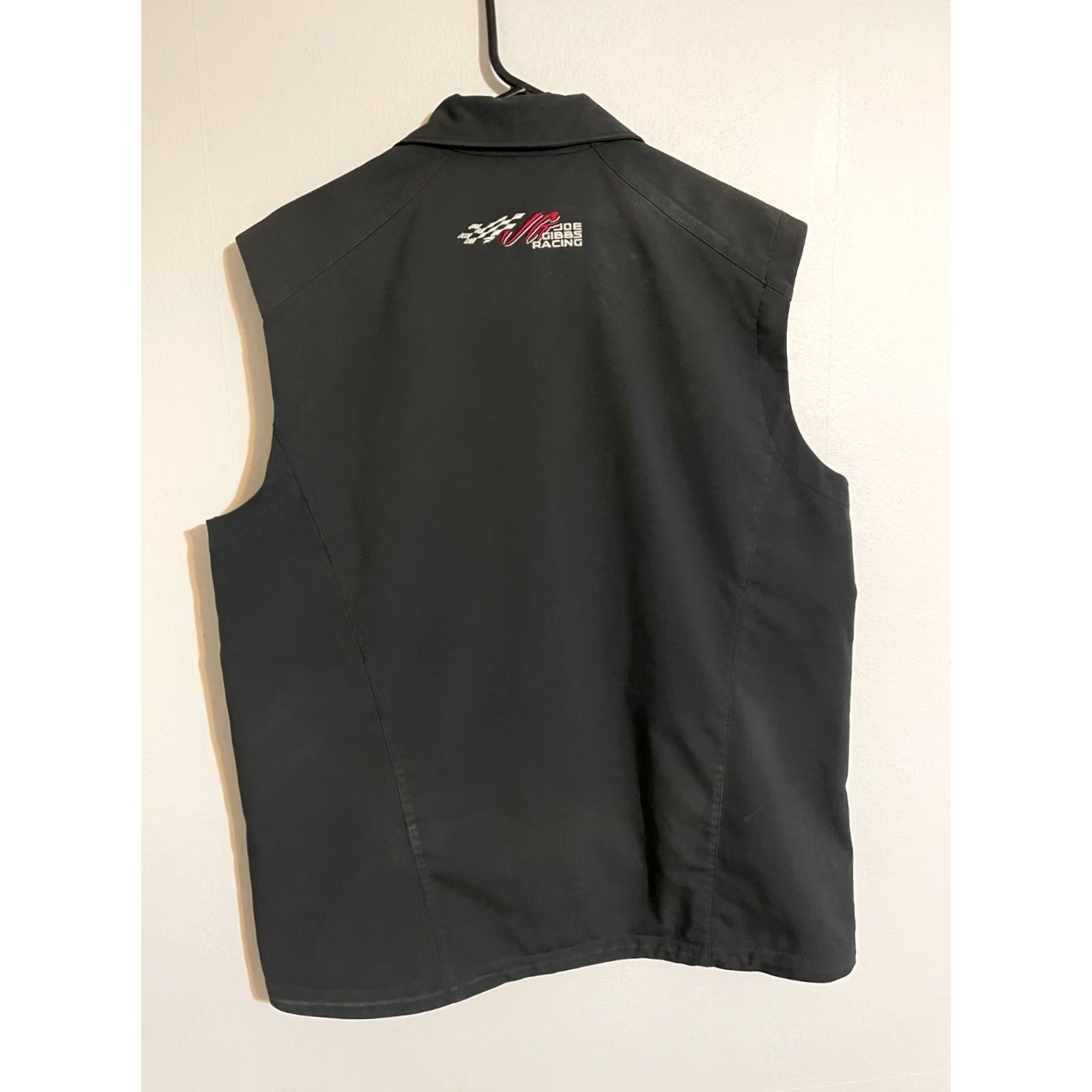 Marmot VINTAGE Joe Gibbs Racing Arris Marmot NASCAR Black Full Zip Vest Jacket - Men's Large L Size US L / EU 52-54 / 3 - 4 Thumbnail
