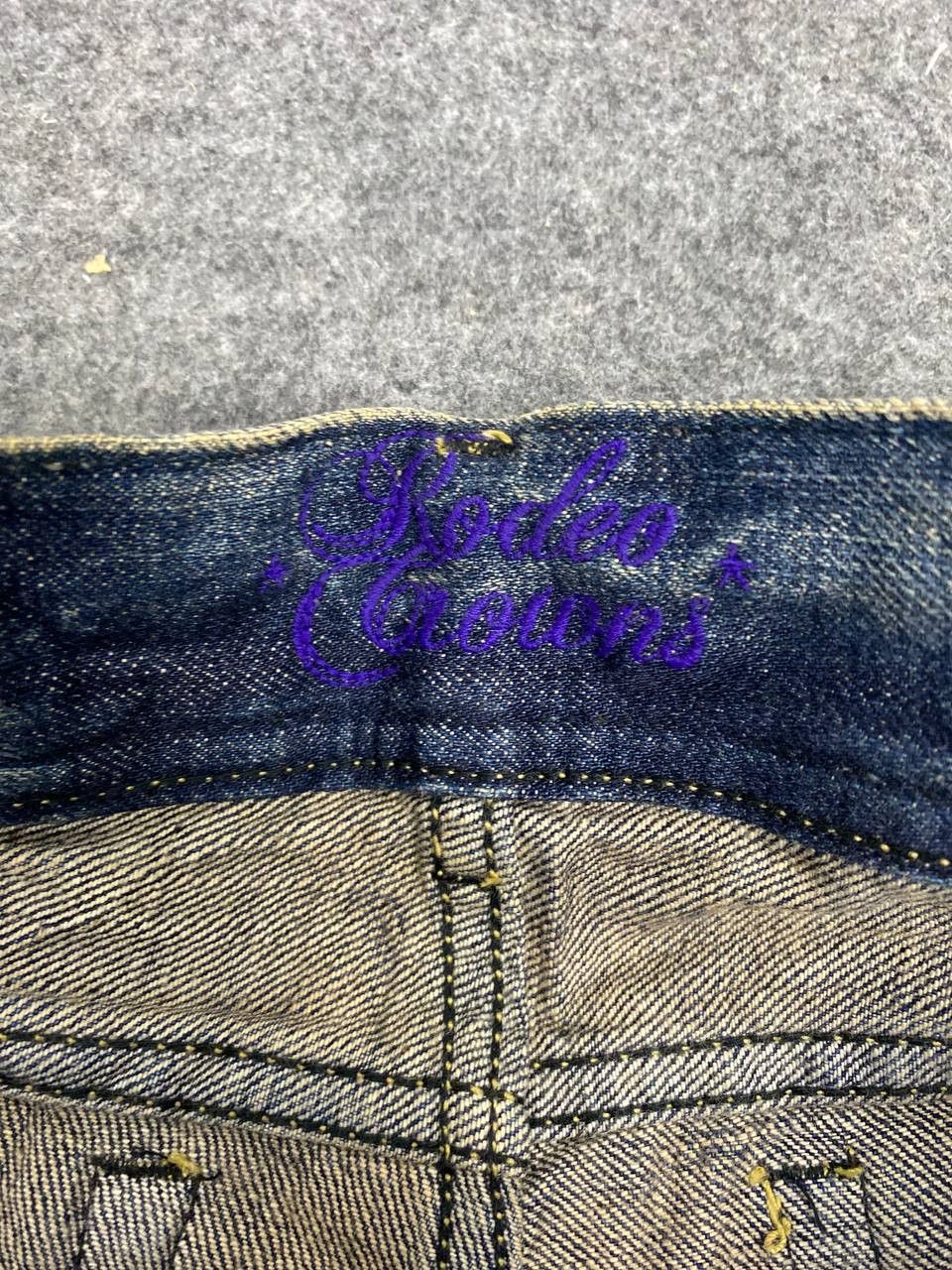 Japanese Brand vintage rodeo crown japanese brands distressed denim Size 31" - 13 Thumbnail