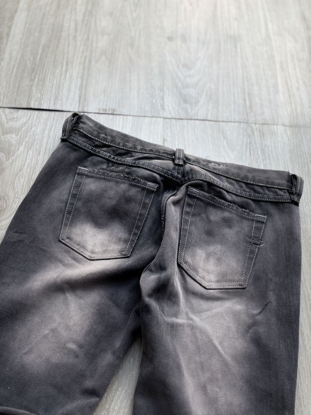 Japanese Brand lace up flare jeans Size US 28 / EU 44 - 6 Thumbnail