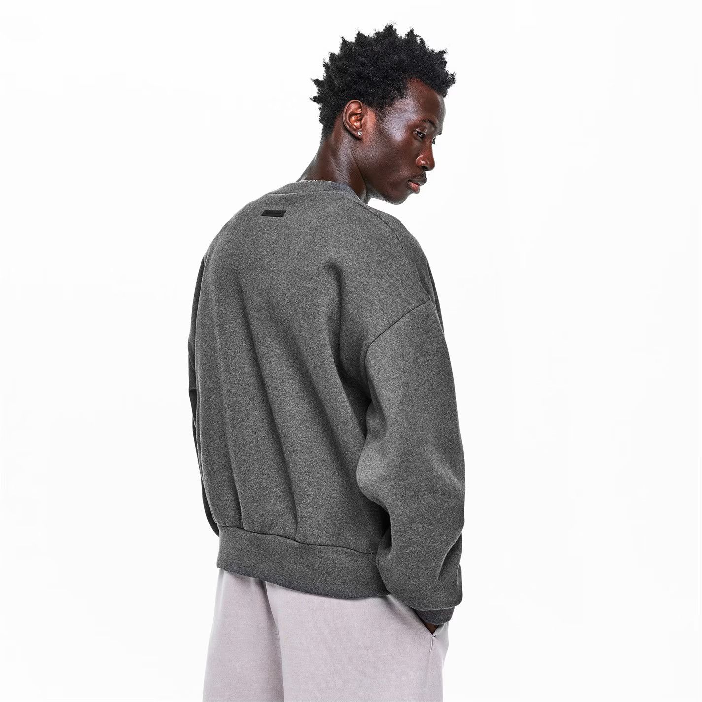 Fear of God o1g2r1mq0426 Crew Sweatshirt in Grey Size US XS / EU 42 / 0 - 3 Thumbnail