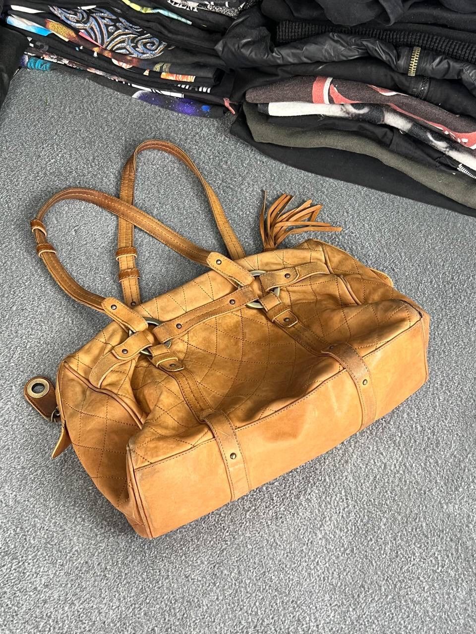 Bally Bally Vintage 90's Luxury Leather Retro Handle Bag Size ONE SIZE - 7 Thumbnail