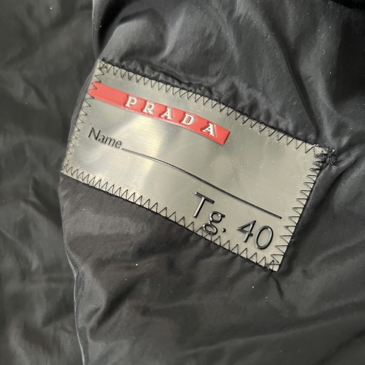 Prada × Vintage 2000s Prada Women’s Insulated Rain Jacket Size S / US 4 / IT 40 - 11 Thumbnail