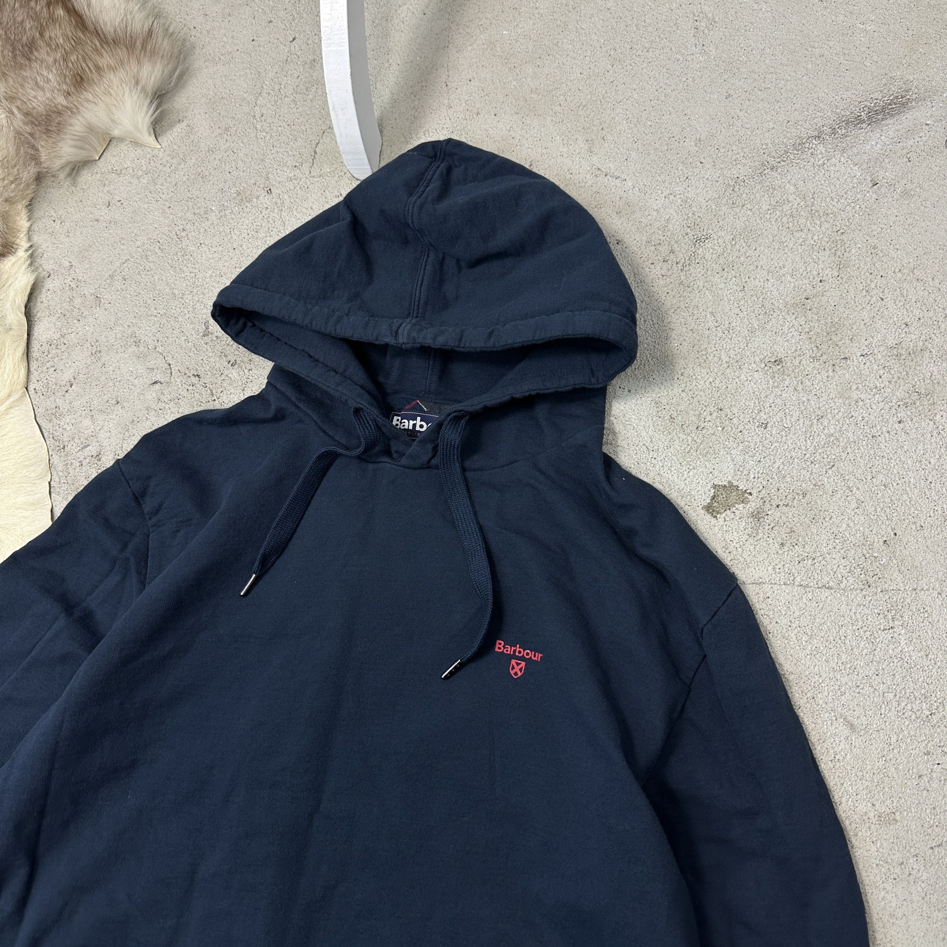 Barbour Vintage Sporty Streetwear Barbour Hoodie Y2K Size US L / EU 52-54 / 3 - 2 Thumbnail