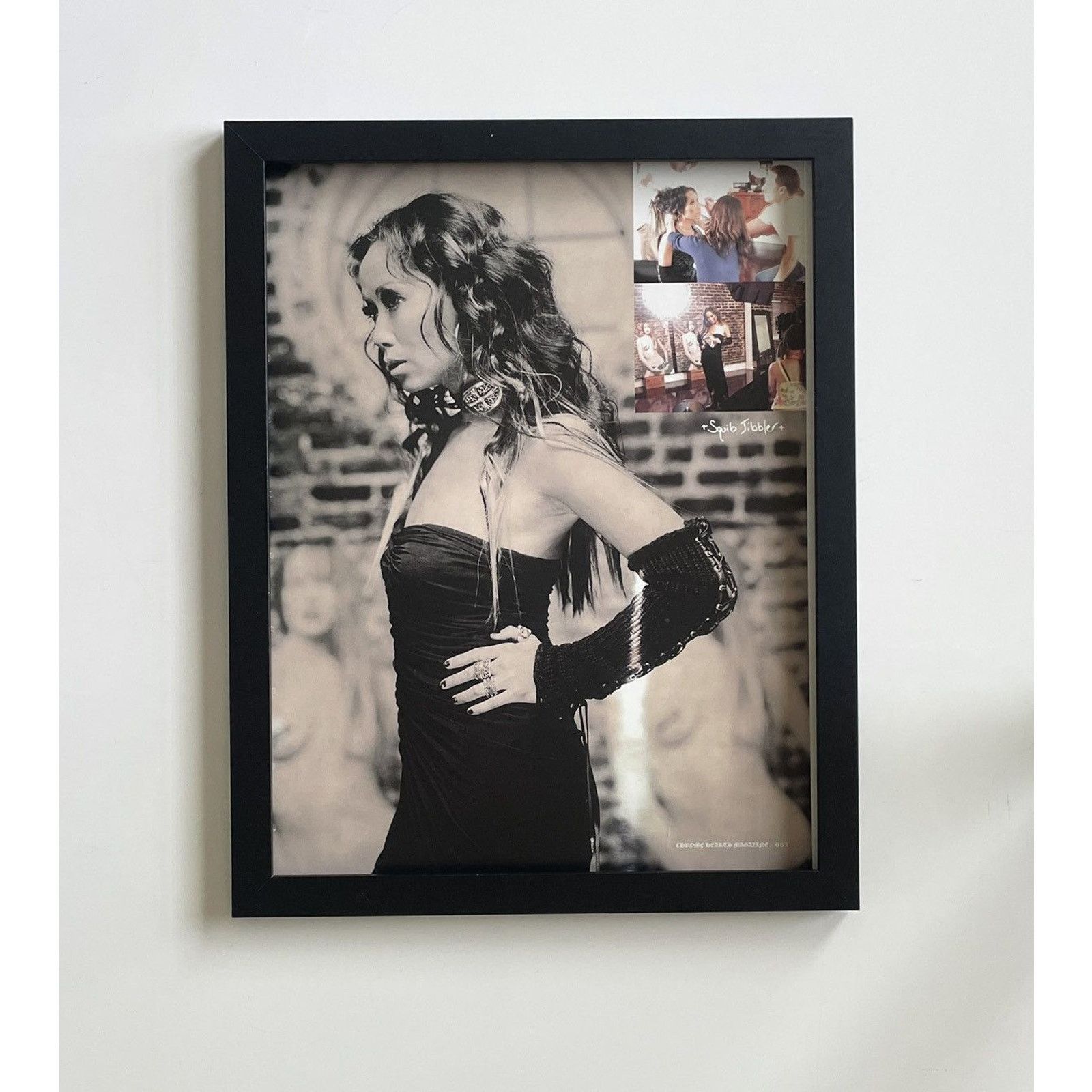 Chrome Hearts × Vintage Chrome Hearts vintage Hot lady photo Poster framed 9x11 Size ONE SIZE - 1 Thumbnail